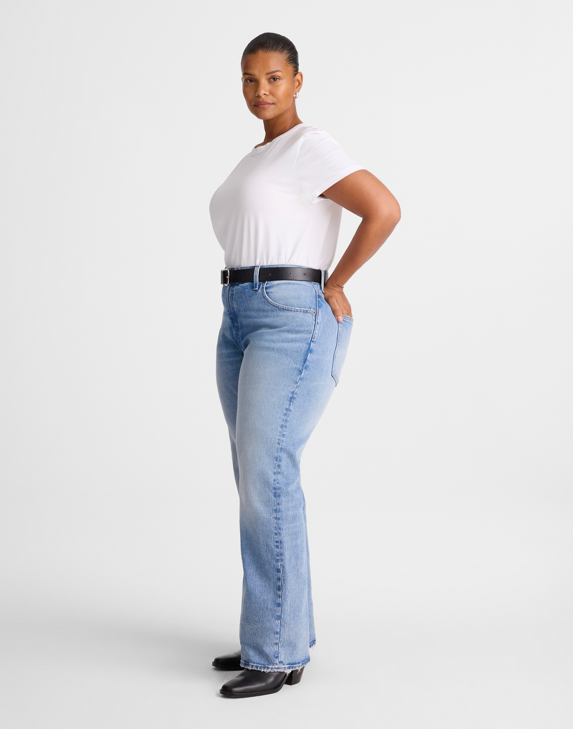 Plus Relaxed Bootcut Jeans