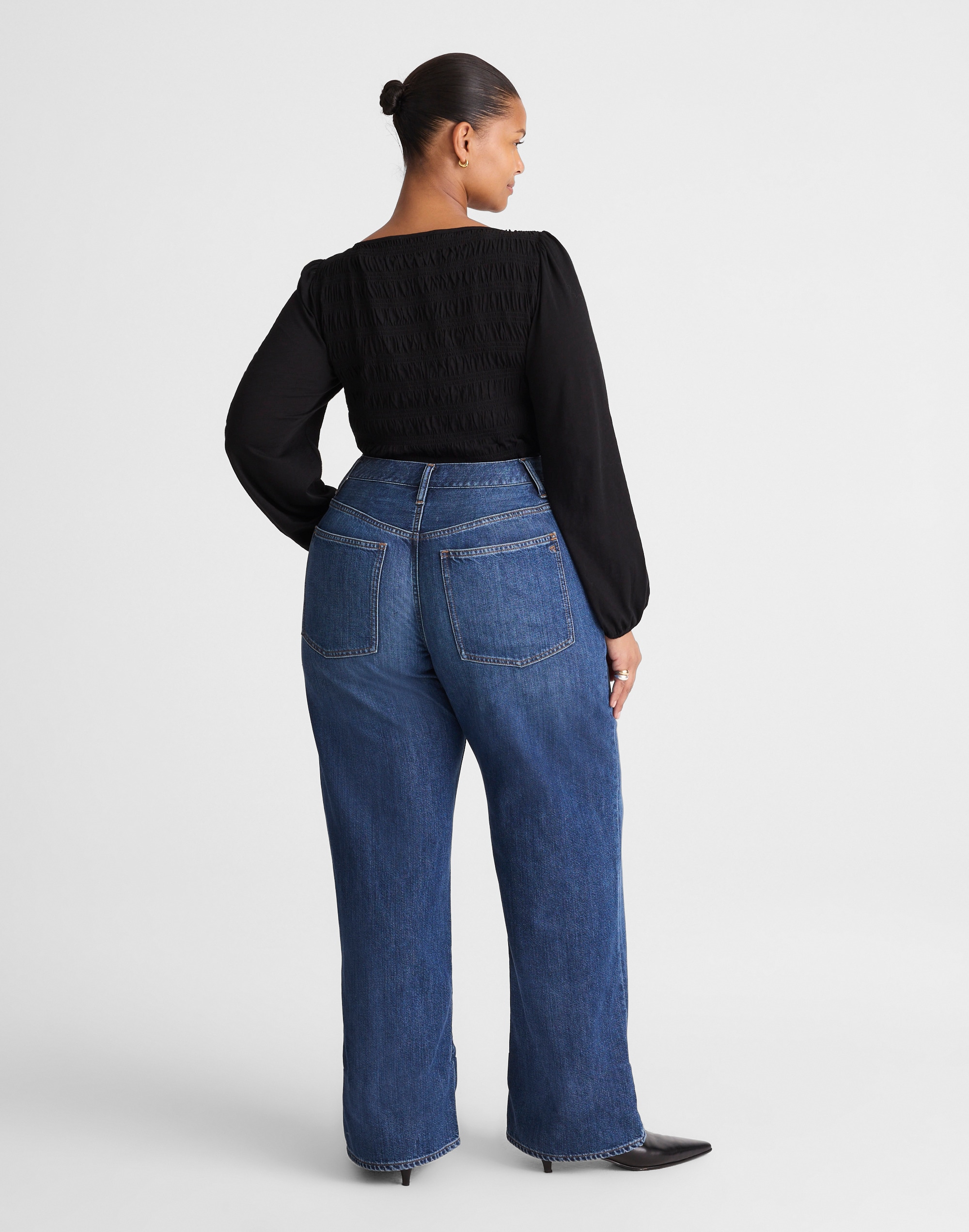 The Plus Perfect Vintage Wide-Leg Jean SoftDrape