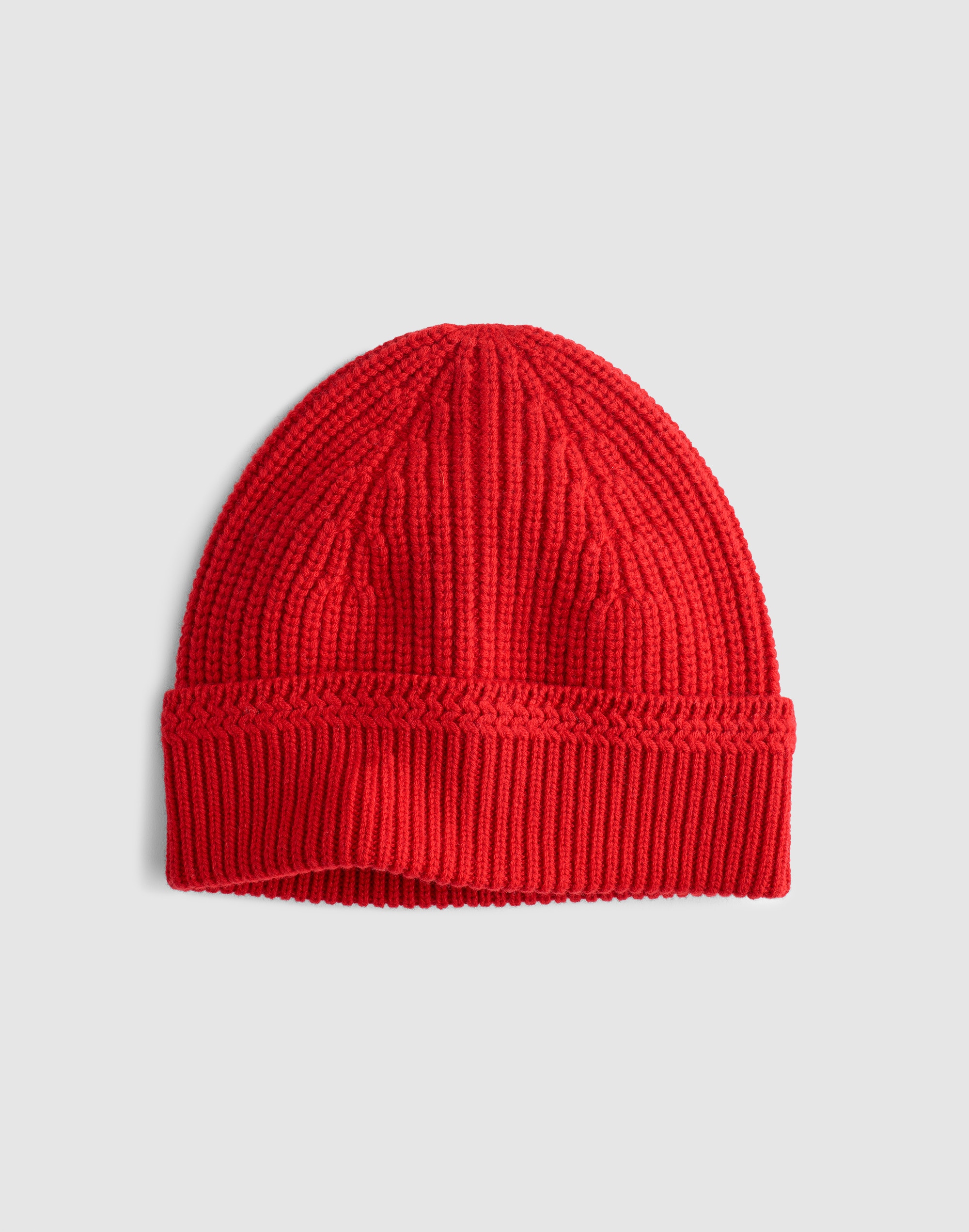 Madewell Knit Beanie In Red