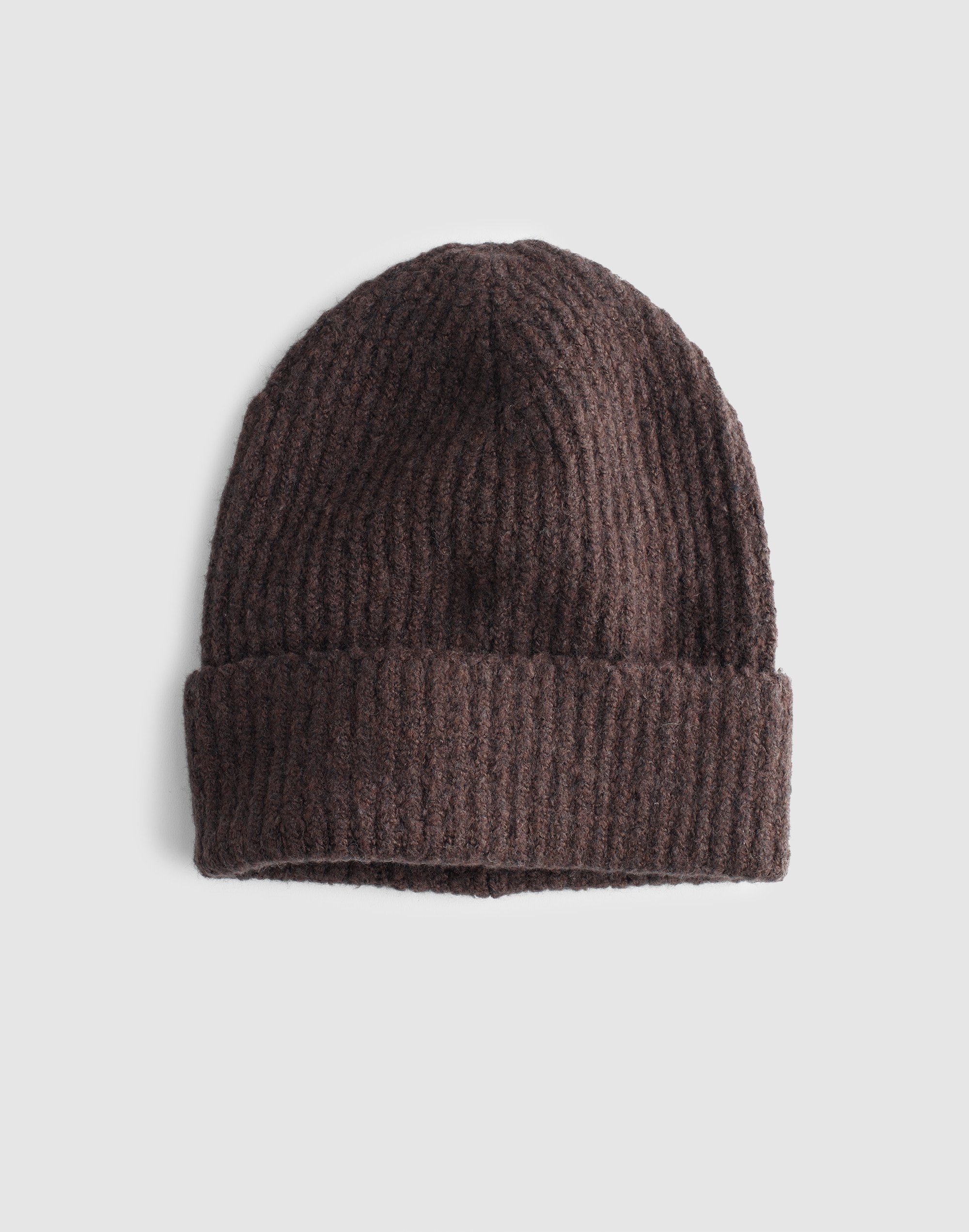 Marled-Knit Beanie