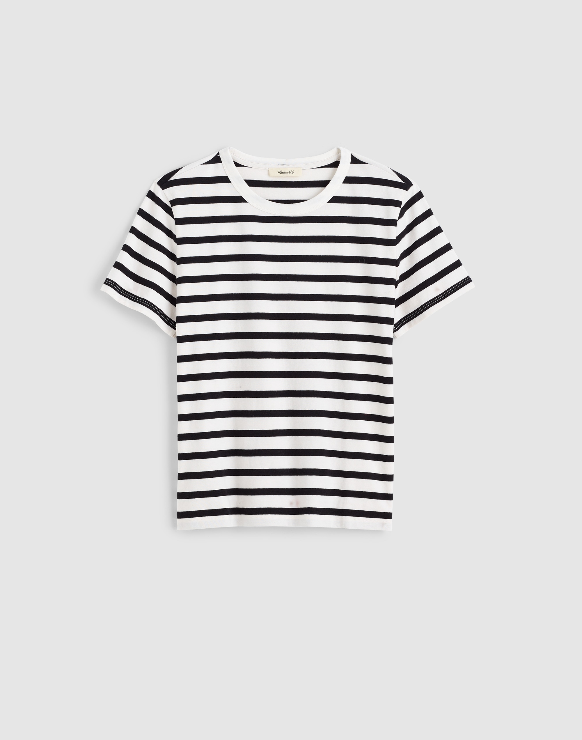 Madewell The Perfect Crewneck Tee In White
