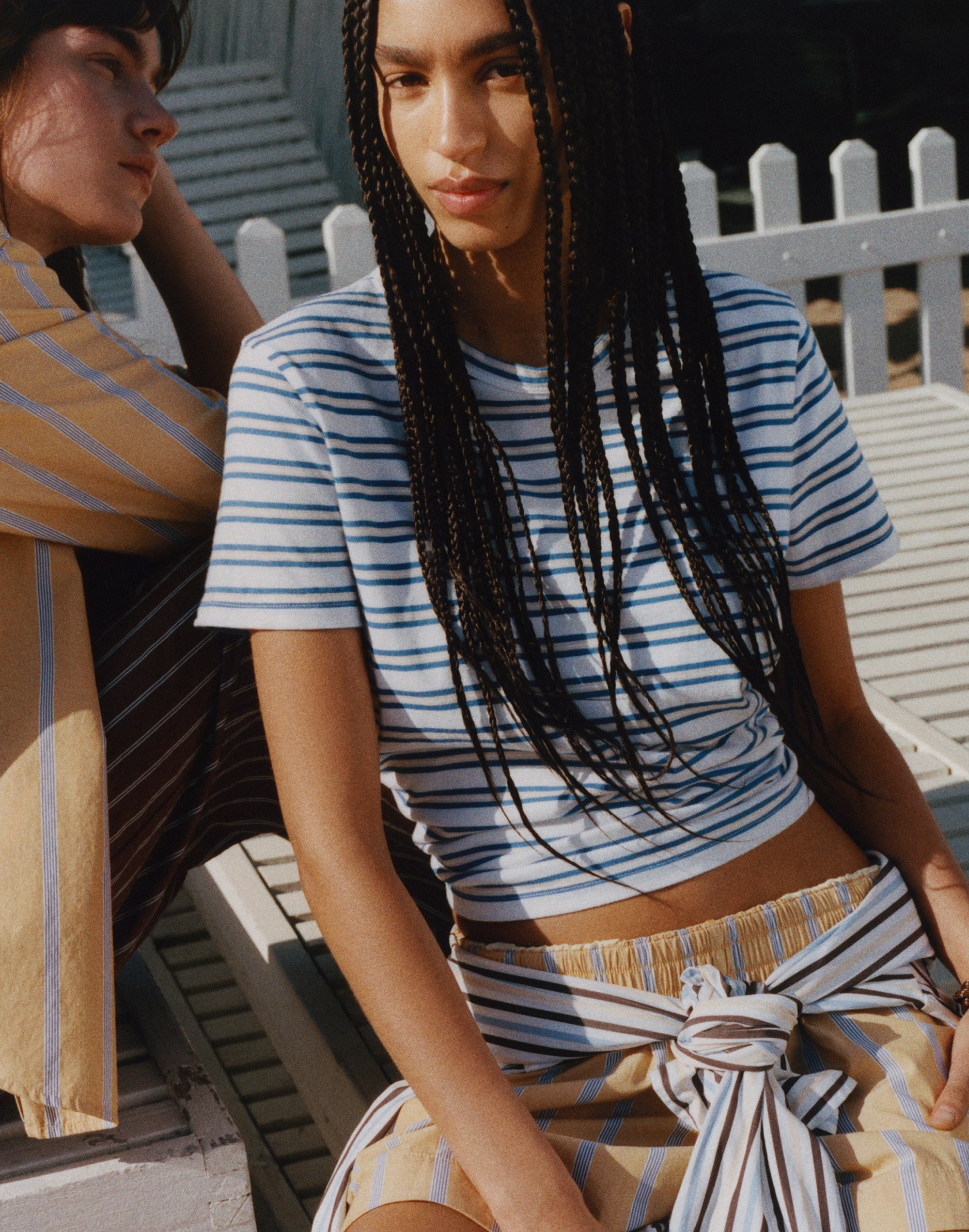 The Perfect Crewneck Tee in Allday Jersey