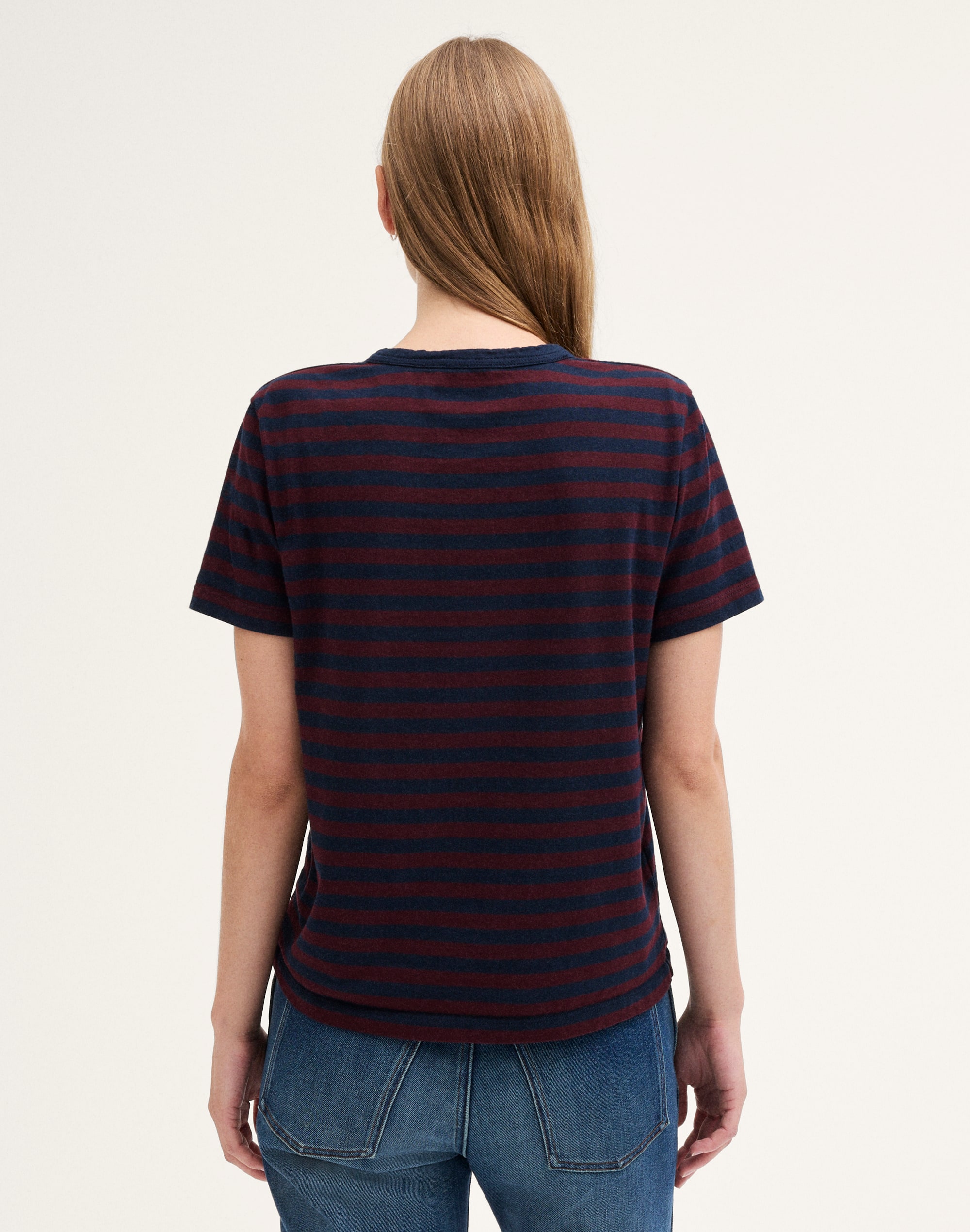 The Perfect Crewneck Tee in Allday Jersey
