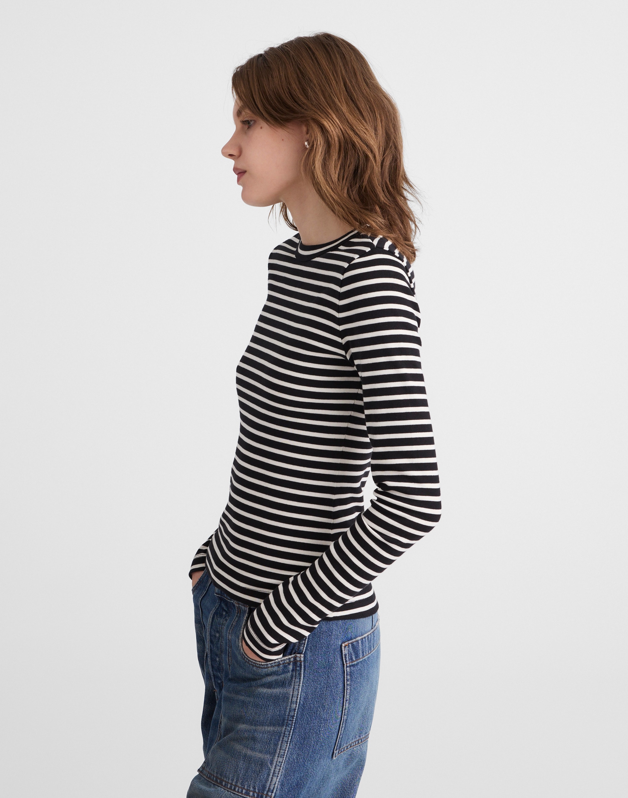 The '90s Long-Sleeve Tee Compact Cotton