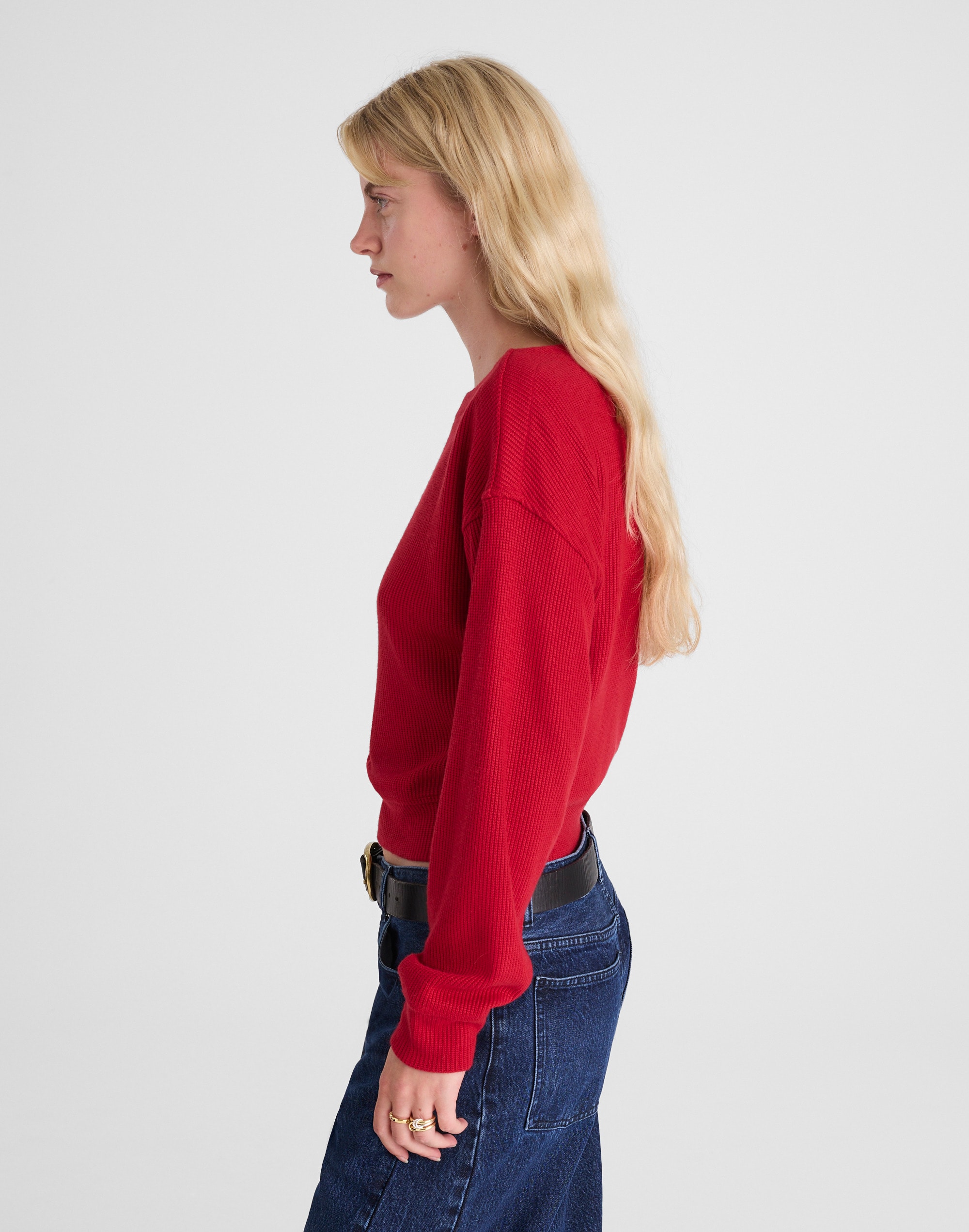Boatneck Drop-Shoulder Sweater