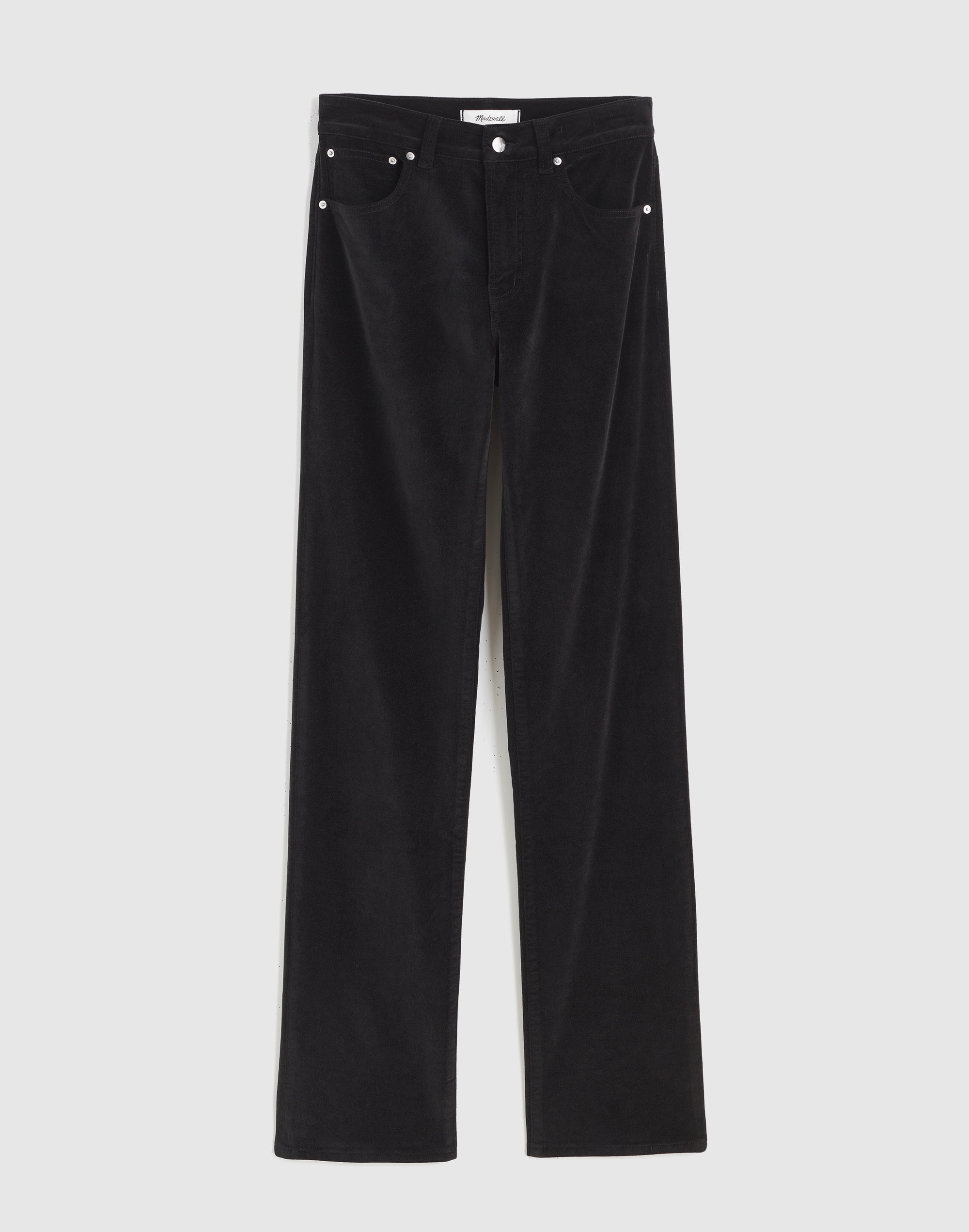The Plus Longline Straight Pant Velvet