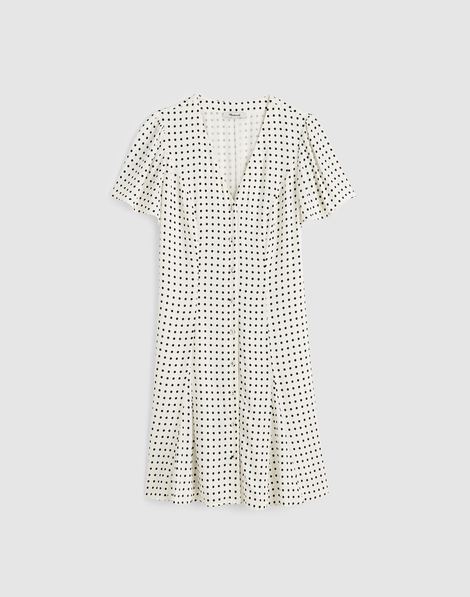 Button-Front Mini Dress Alternate Image 6