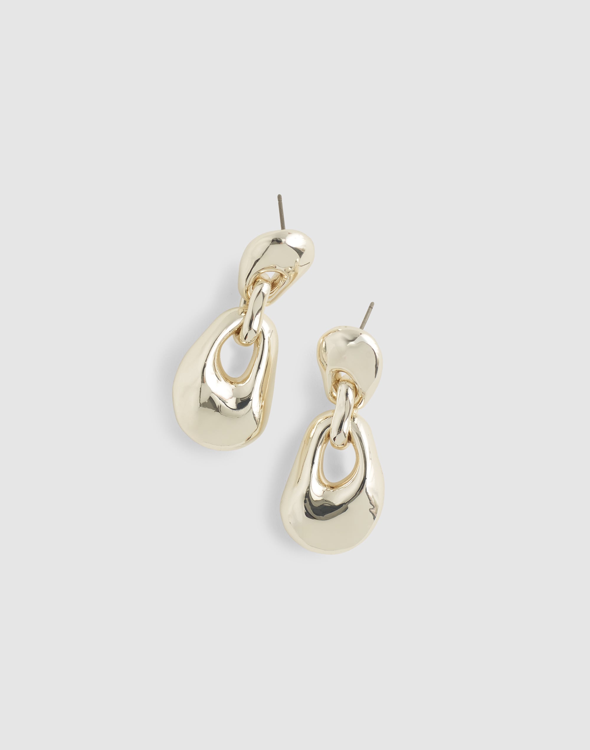 Madewell Sculpted Drop Earrings In Multi