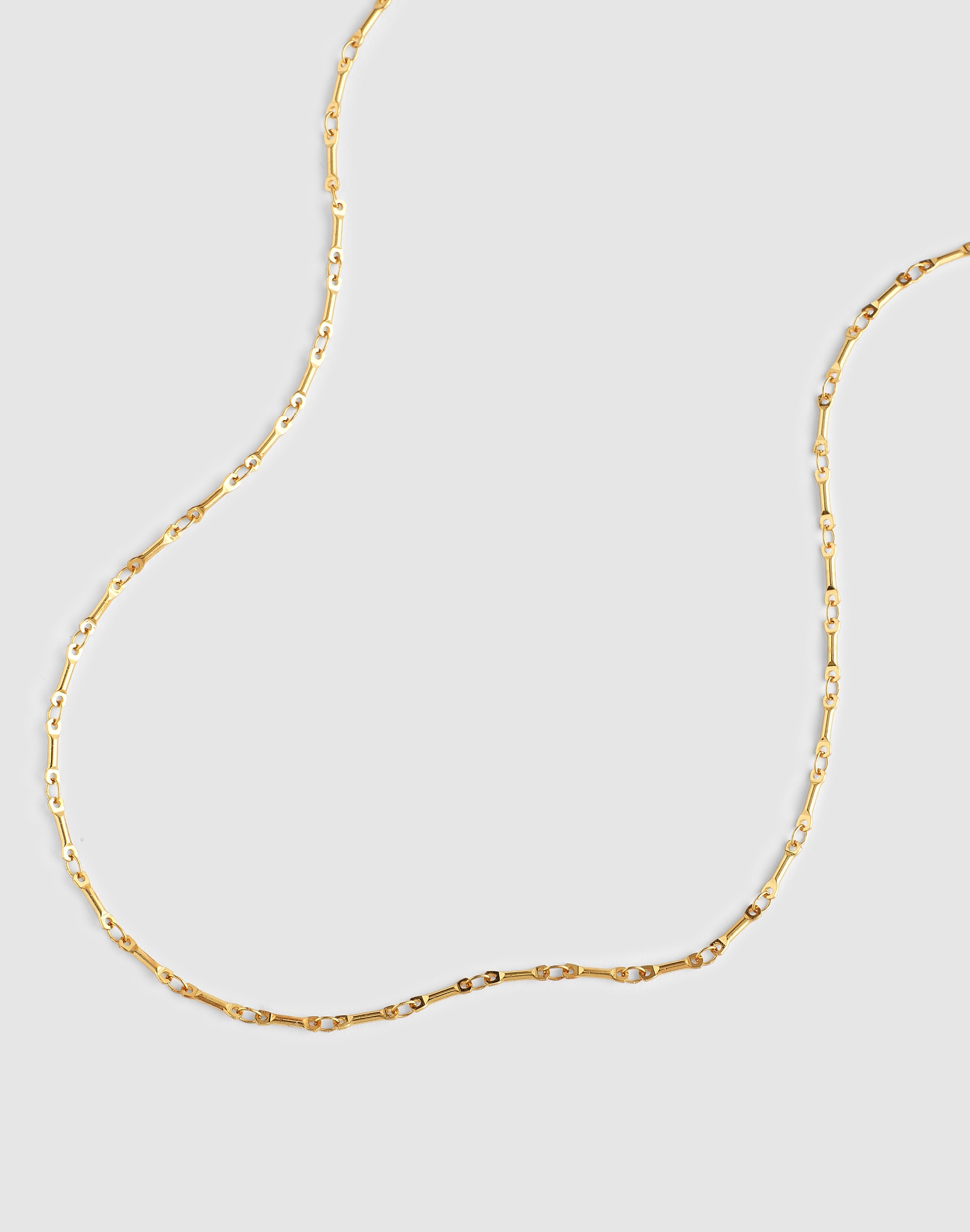 Bar Link Watch Chain Necklace