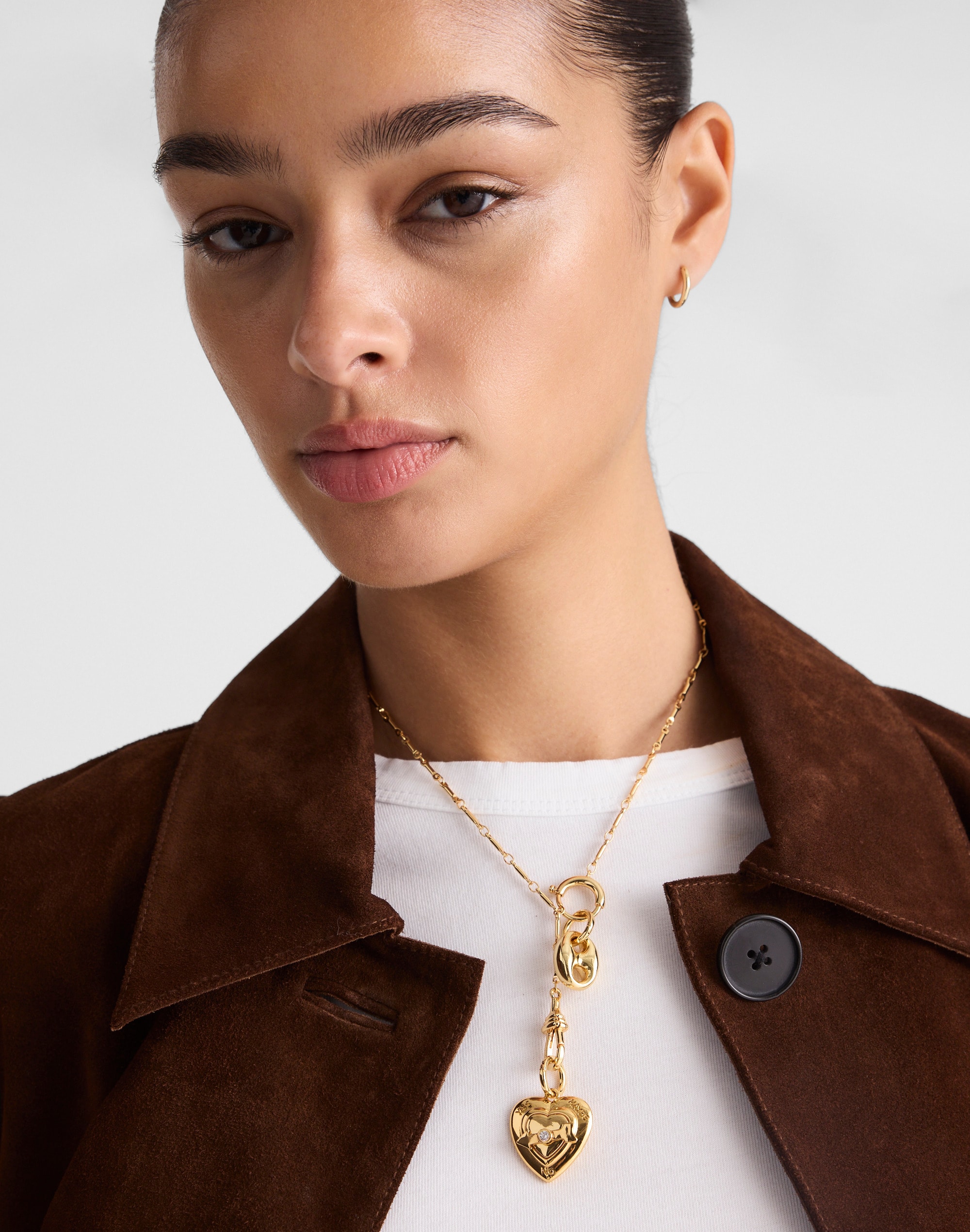 Bar Link Watch Chain Necklace