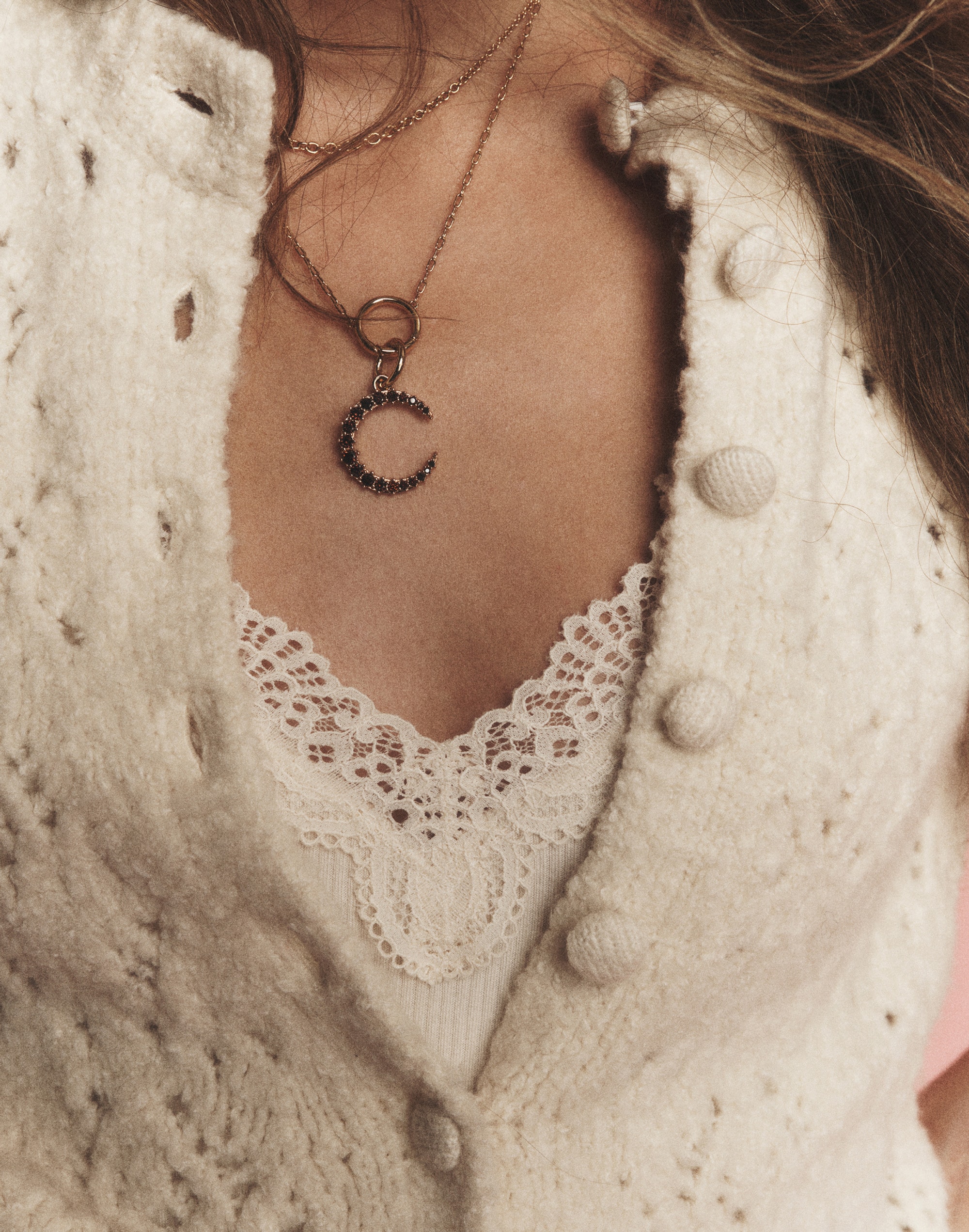 Mini Paperclip Chain Necklace