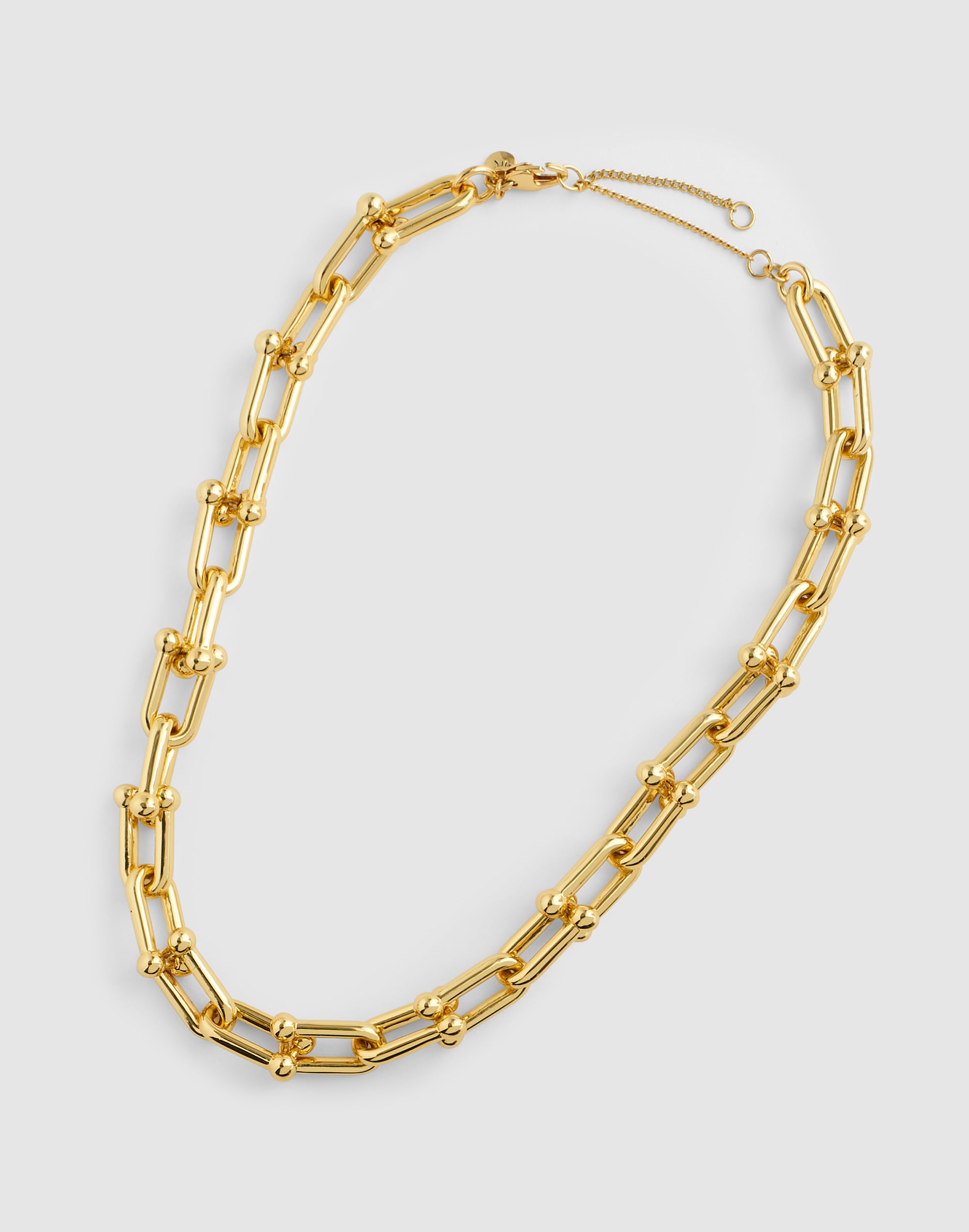 Chunky Large U-Link Chain Necklace