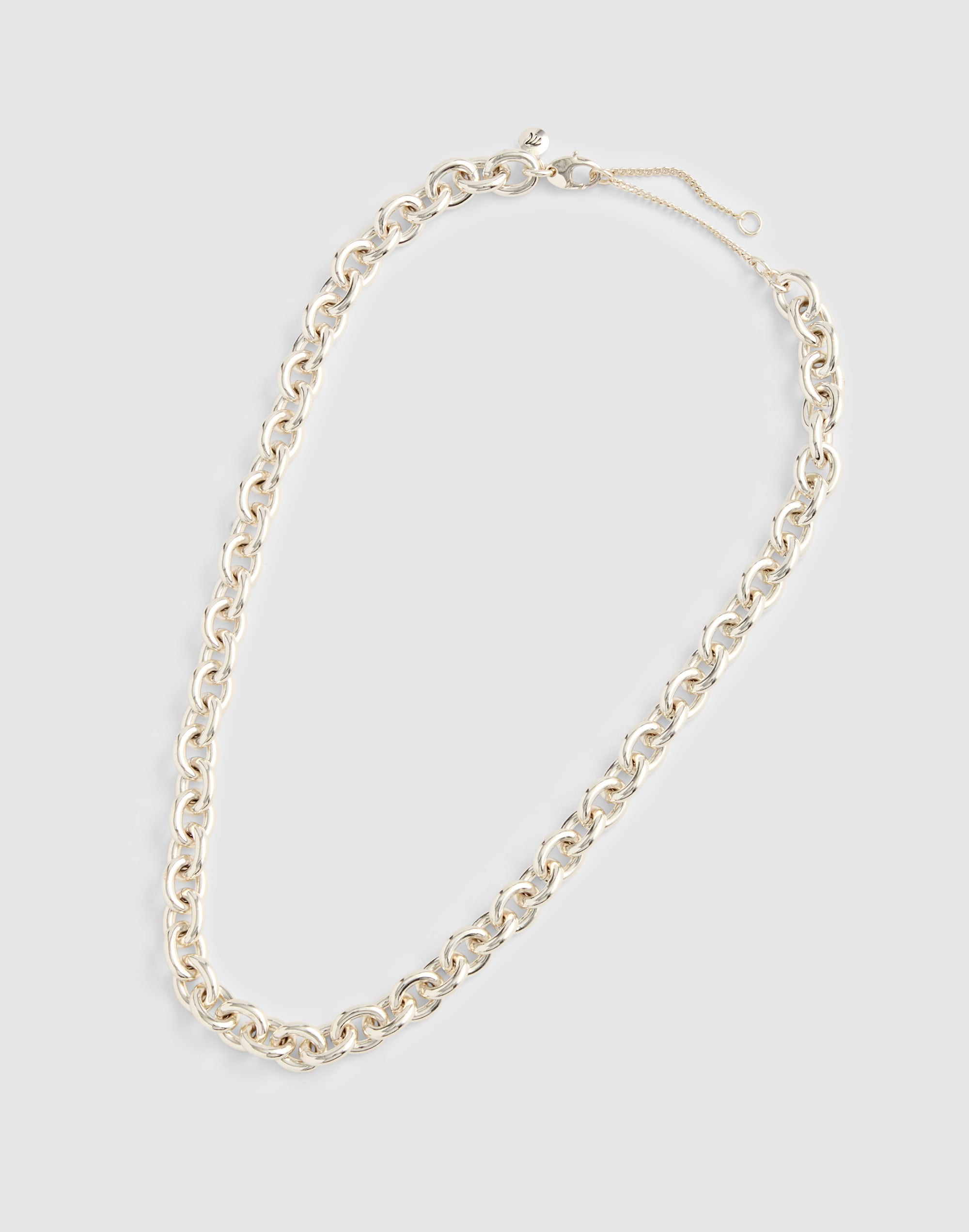 Chunky Oval Chain Necklace