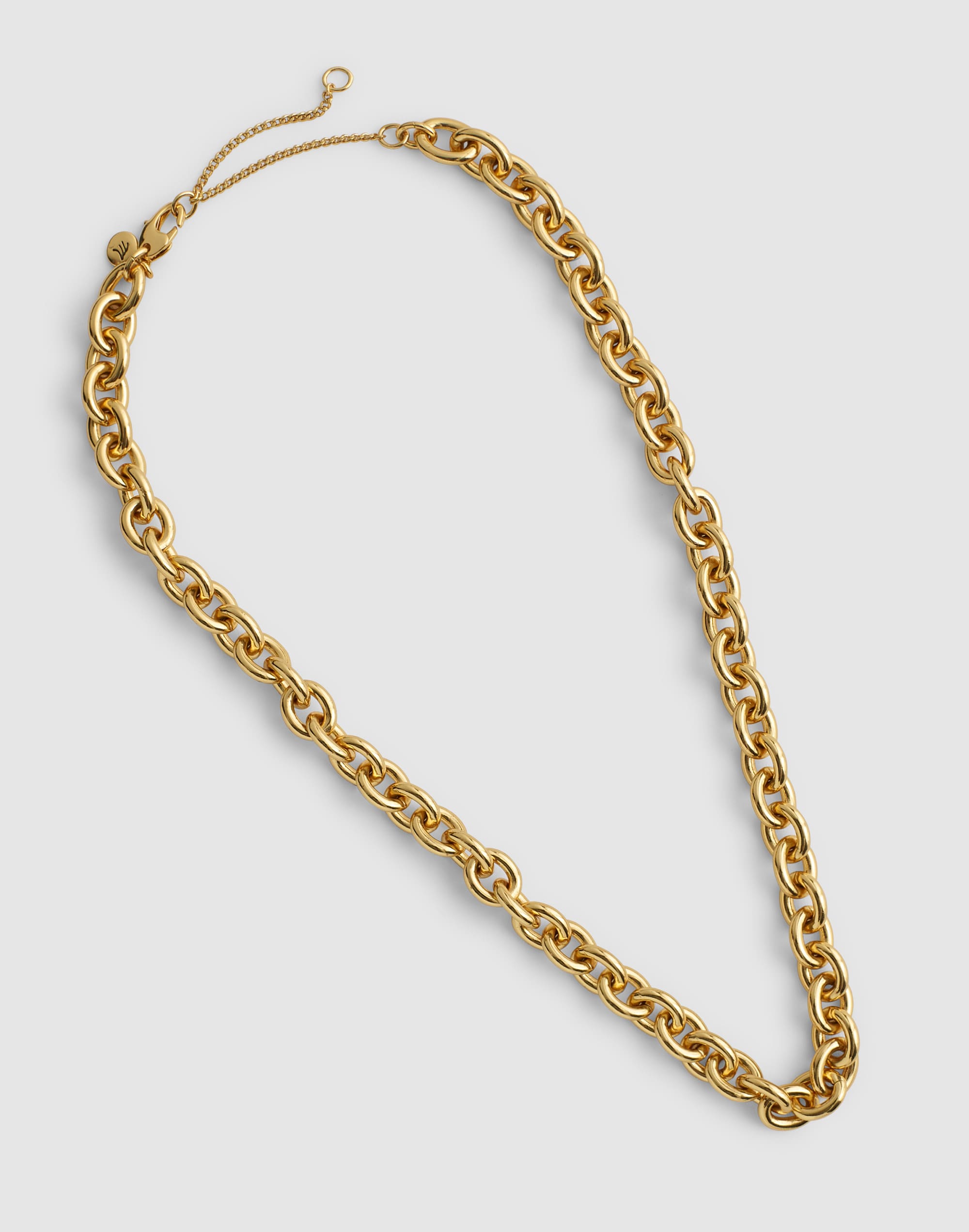 Chunky Oval Chain Necklace