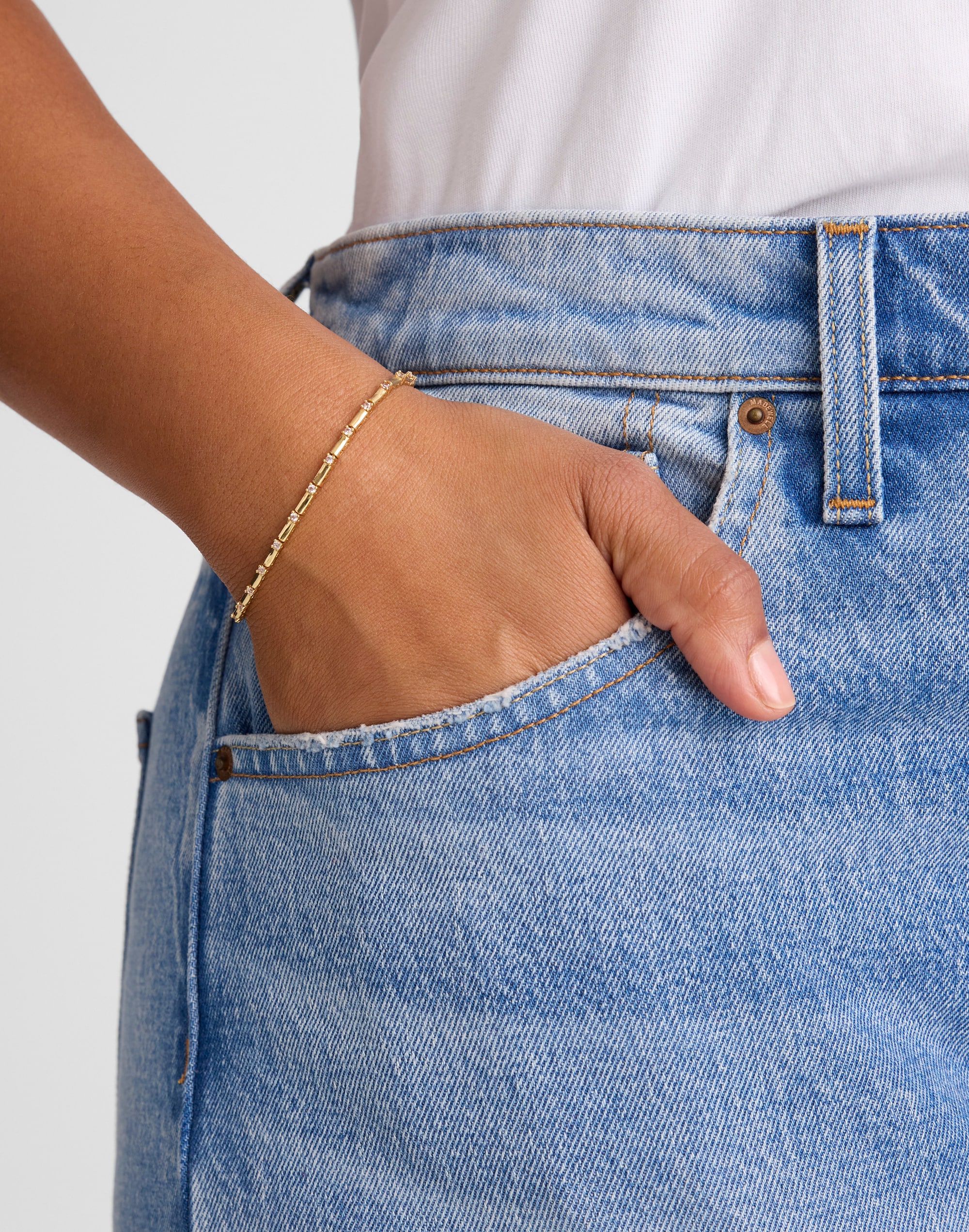 Bar Chain Tennis Bracelet