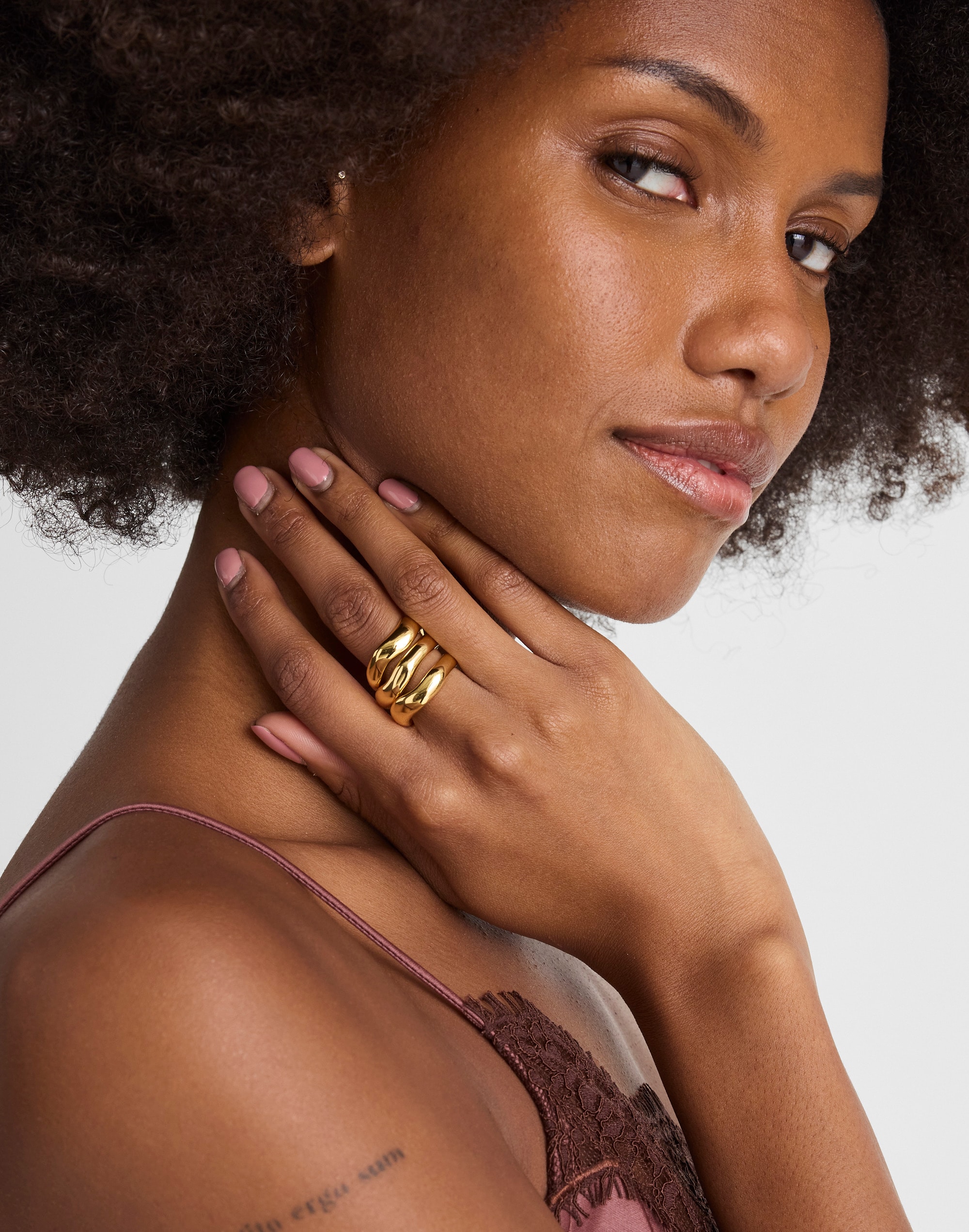 The Elevated Collection Sculpted Stacking Ring Set