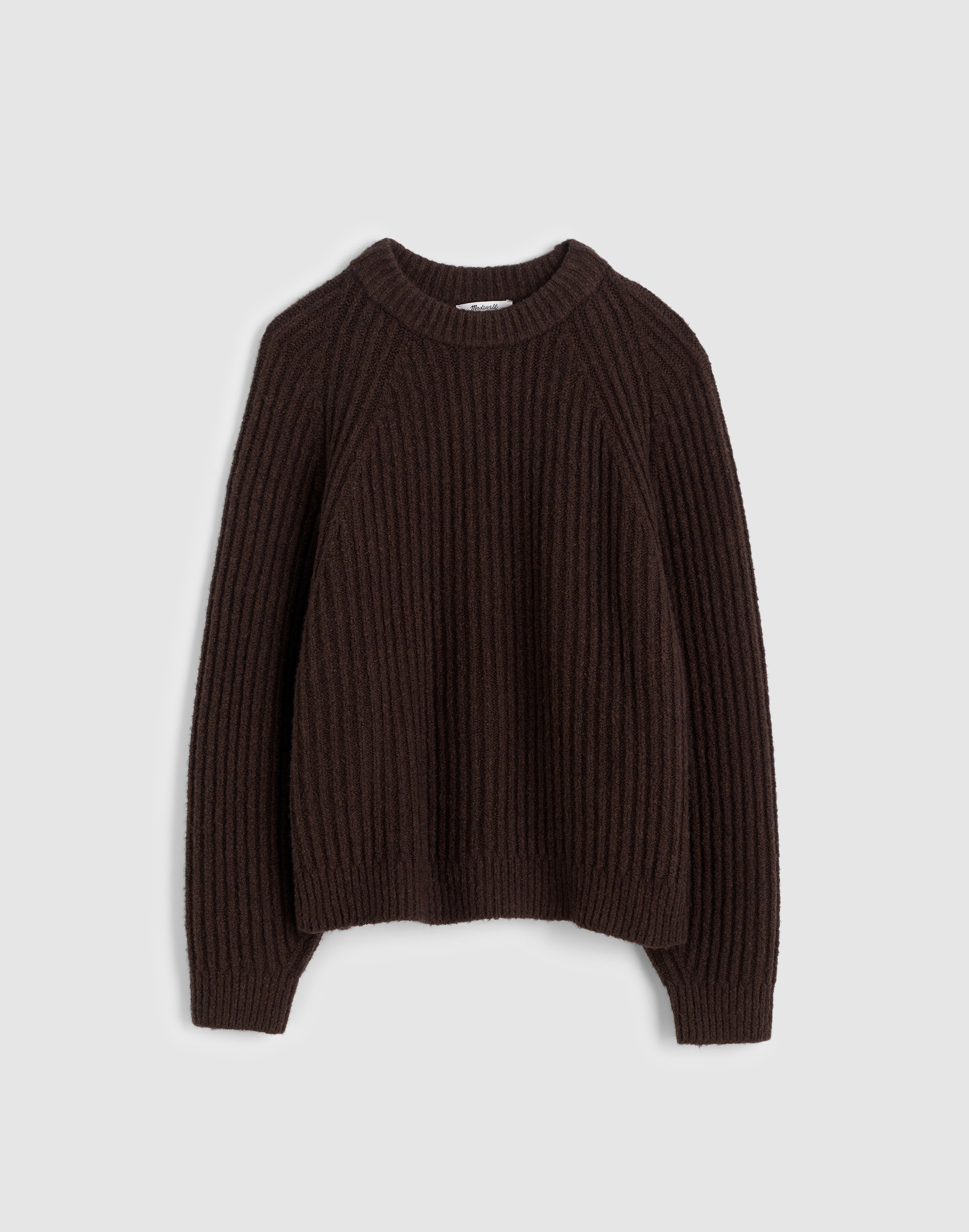 Ribbed Cotton-Blend Sweater Alternate Image 6
