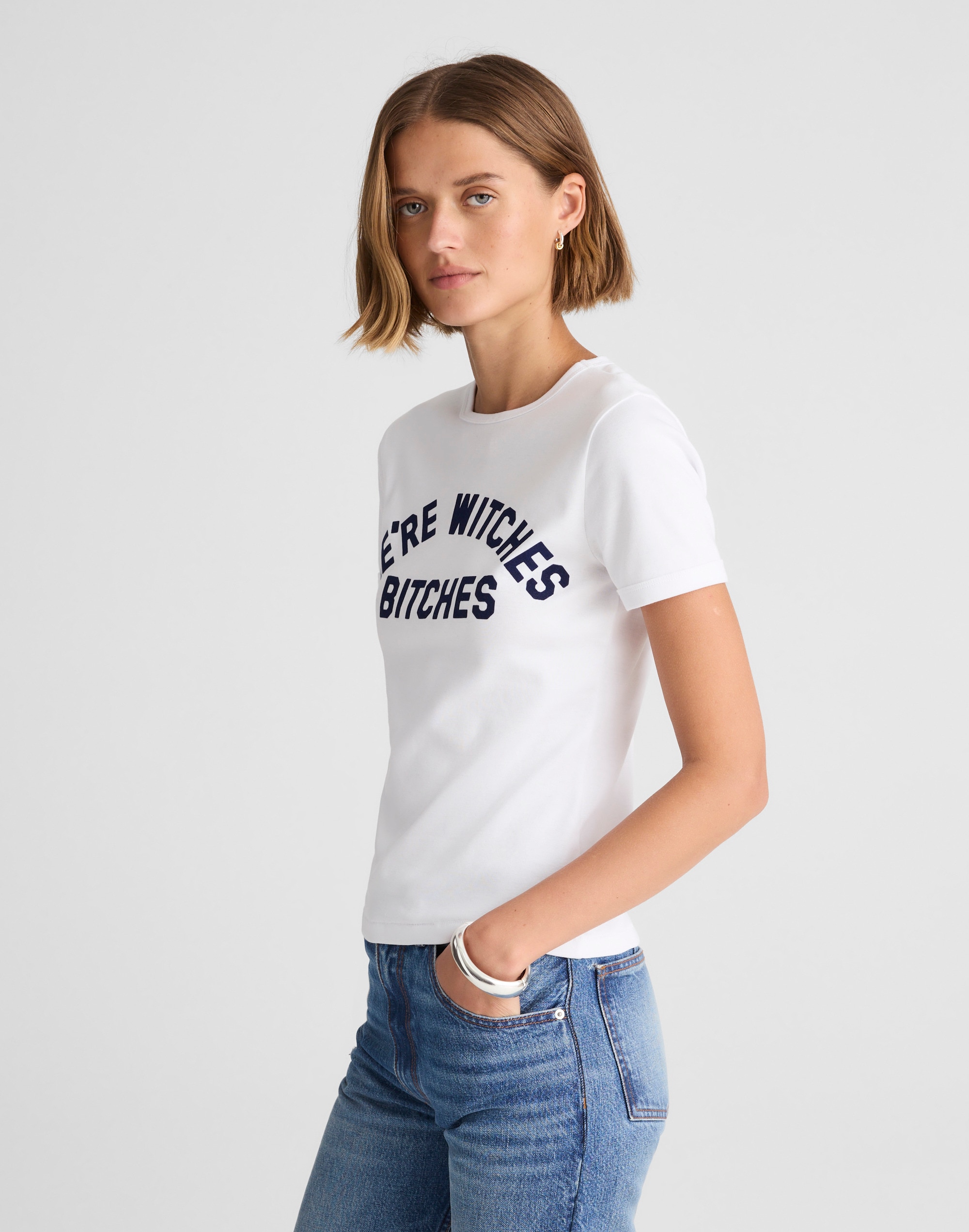 Alexa Chung for Madewell We're Witches Tee