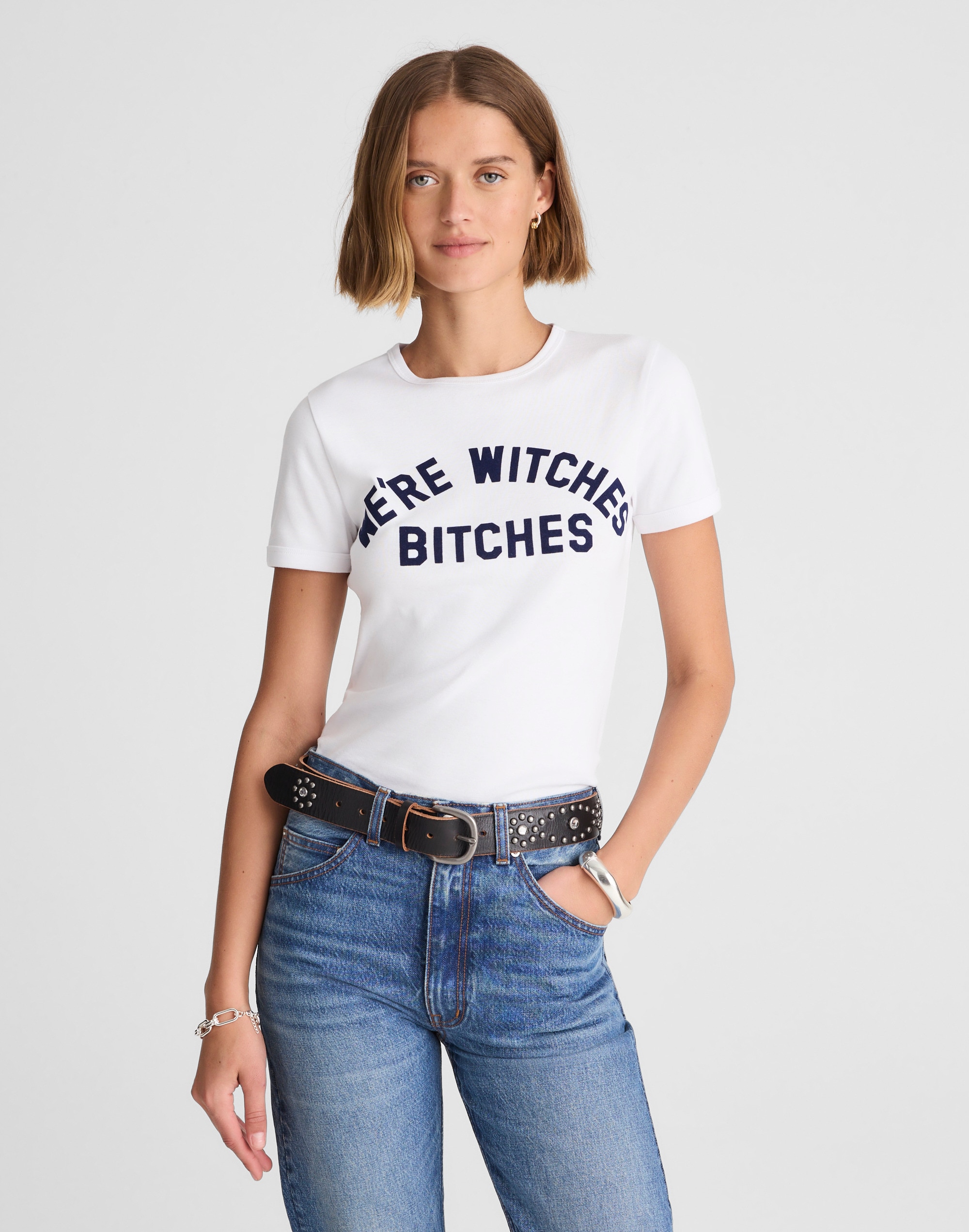 Alexa Chung for Madewell We're Witches Tee
