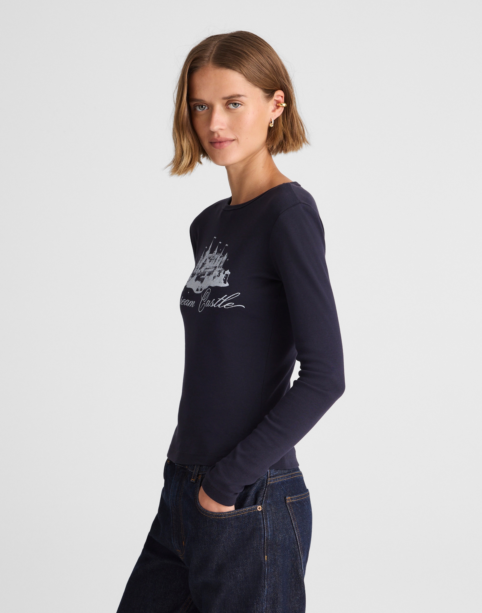 Alexa Chung for Madewell Dream Castle Tee