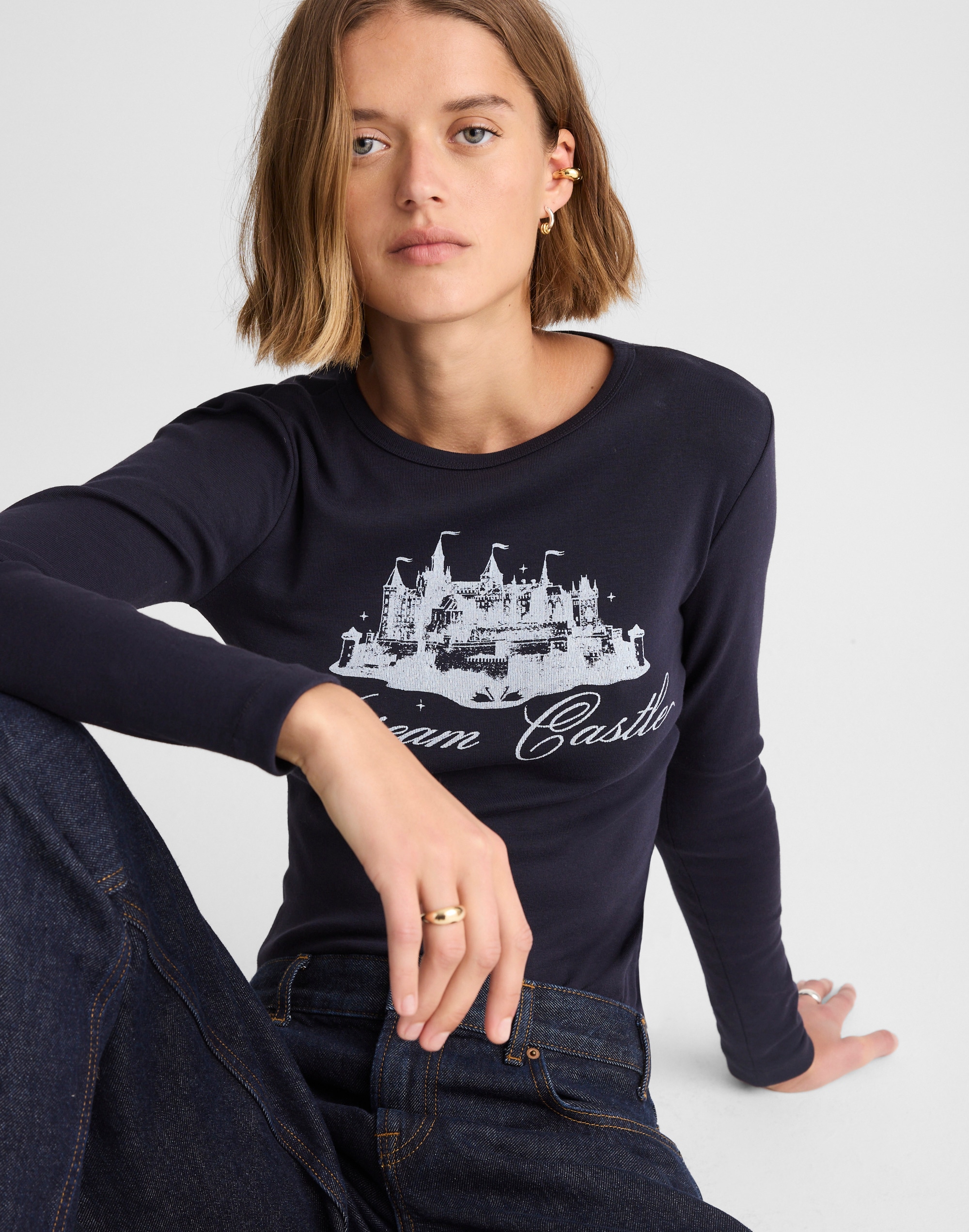 Alexa Chung for Madewell Dream Castle Tee