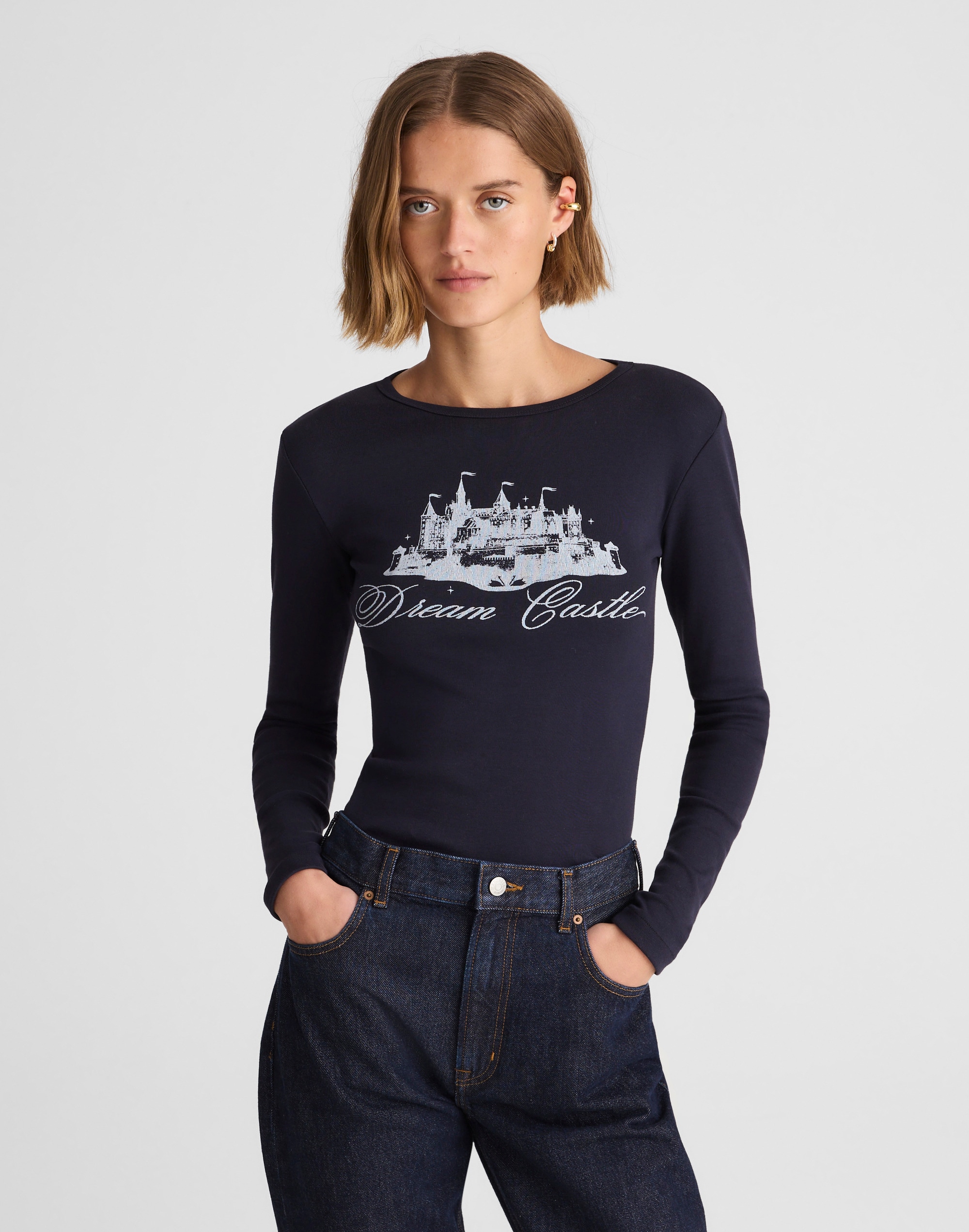 Alexa Chung for Madewell Dream Castle Tee
