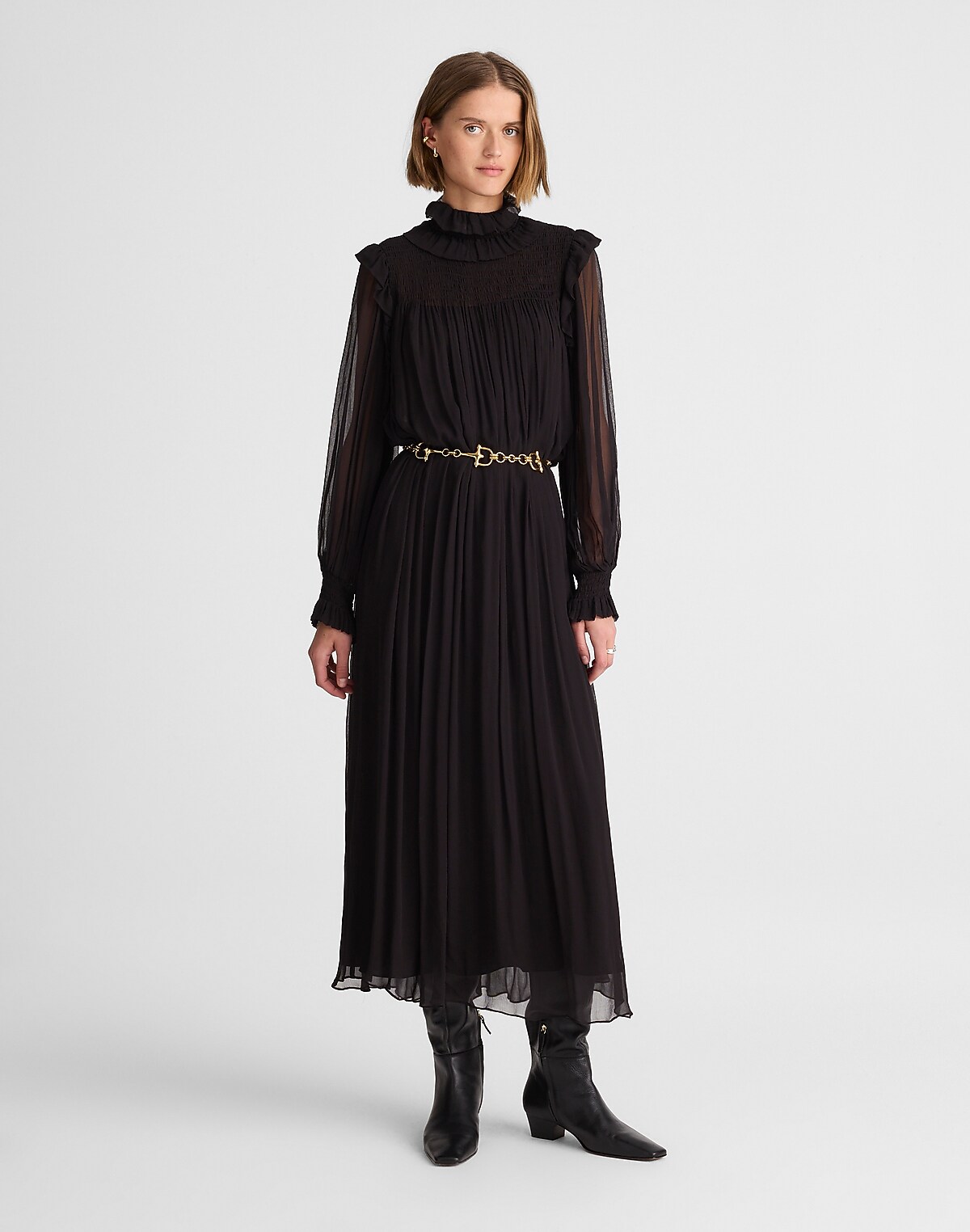 Alexa Chung for Madewell Joan Overlay Dress