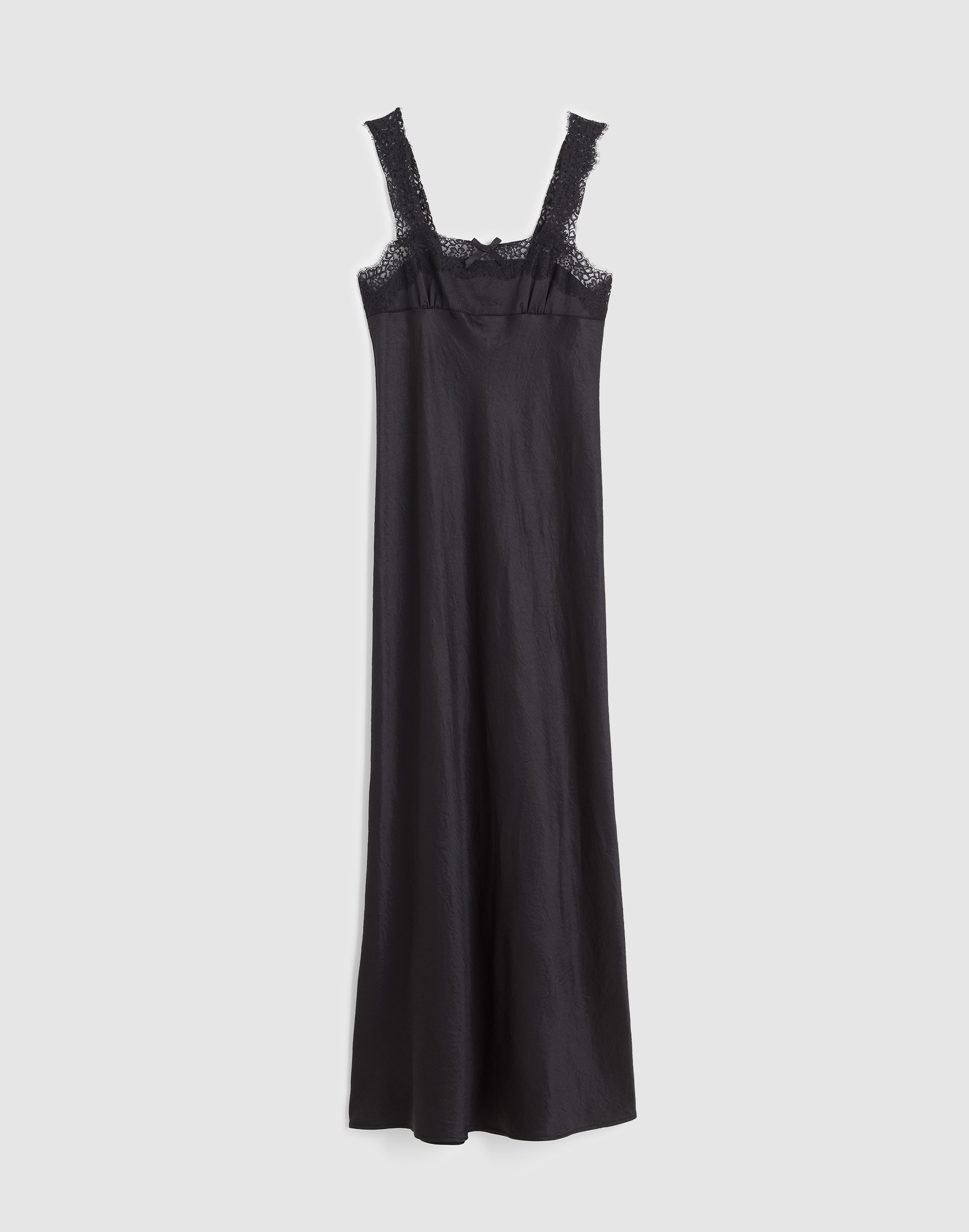 Alexa Chung for Madewell Courtney Satin Slip Dress