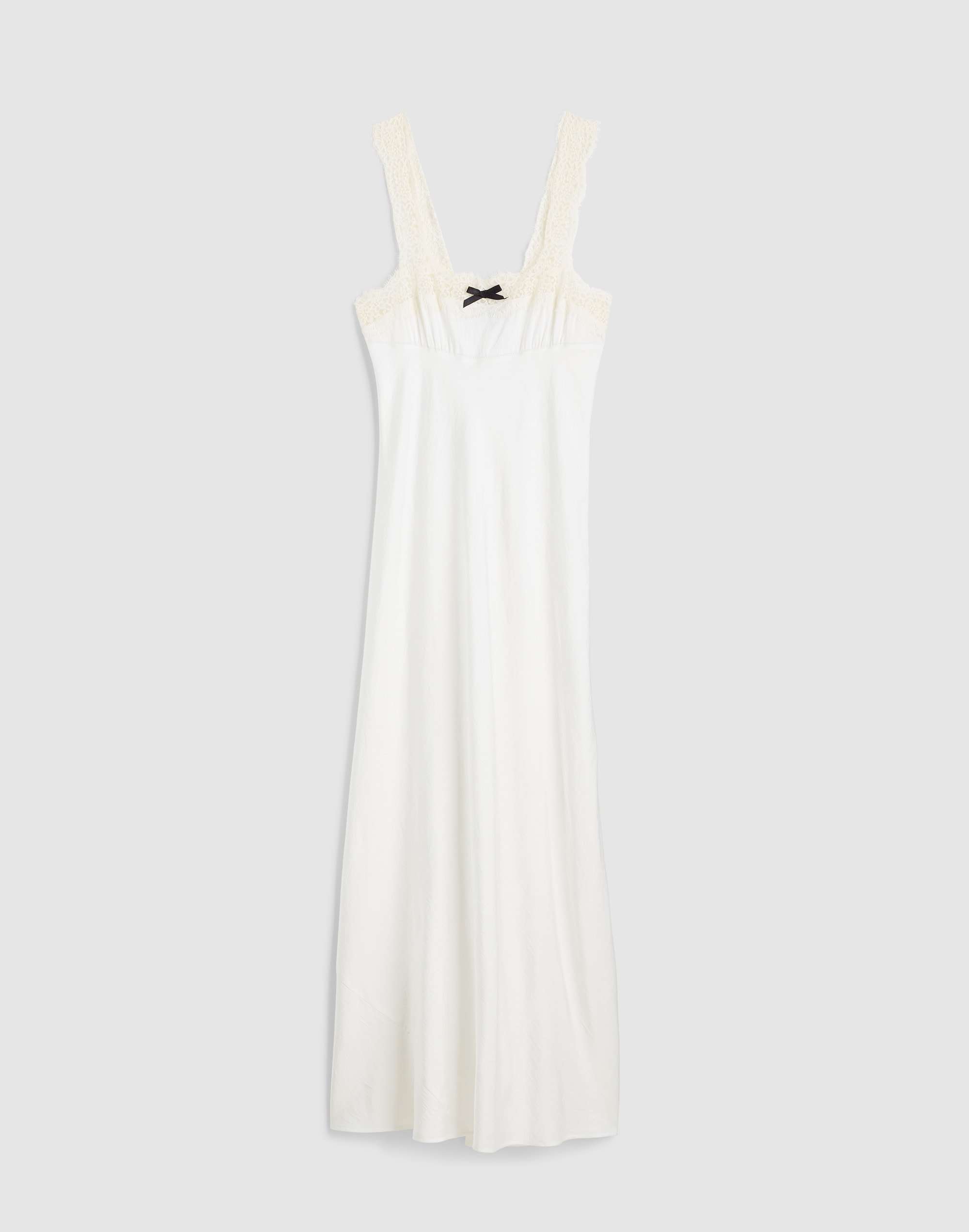 Alexa Chung for Madewell Courtney Satin Slip Dress