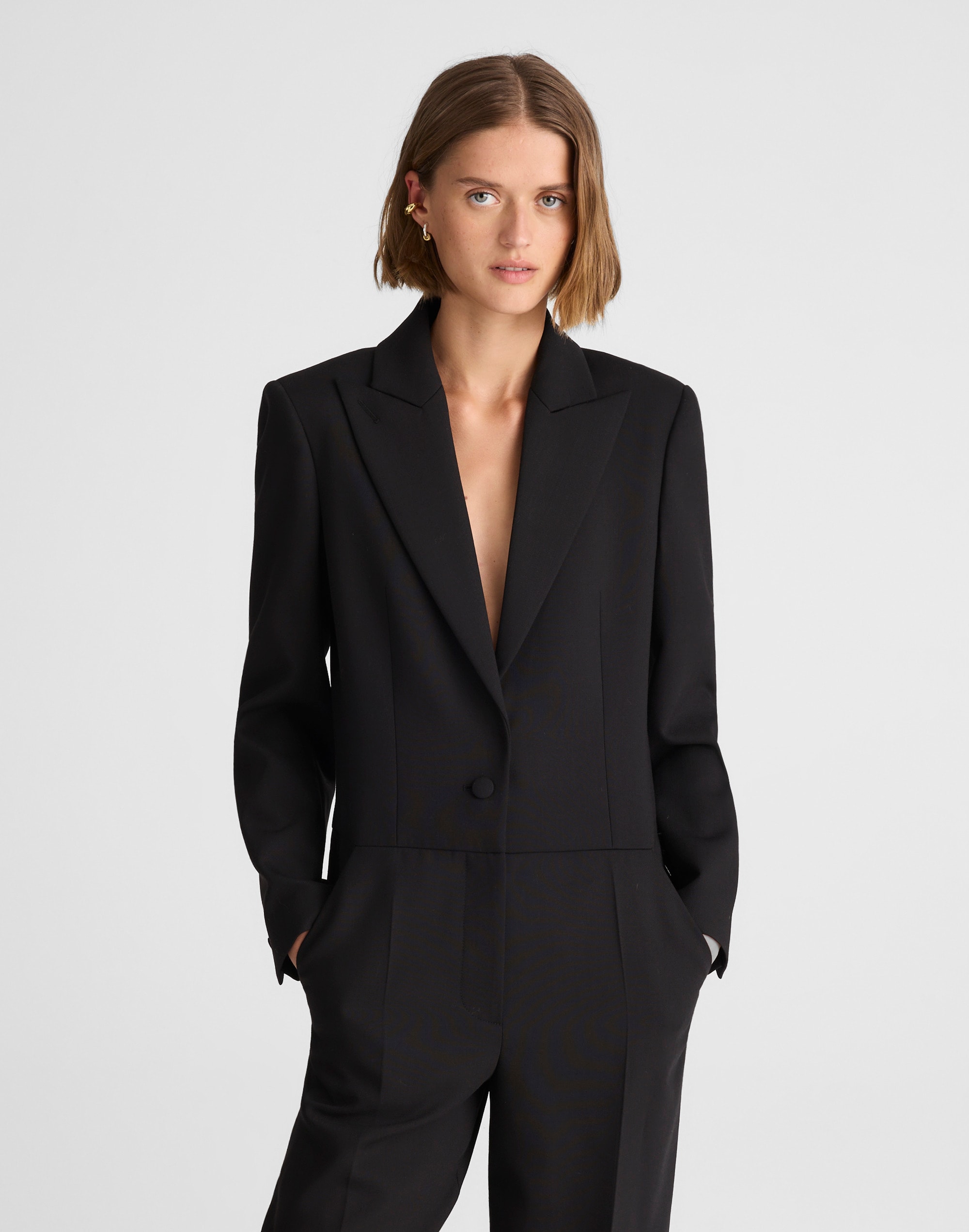 Alexa Chung for Madewell Tux Jumpsuit