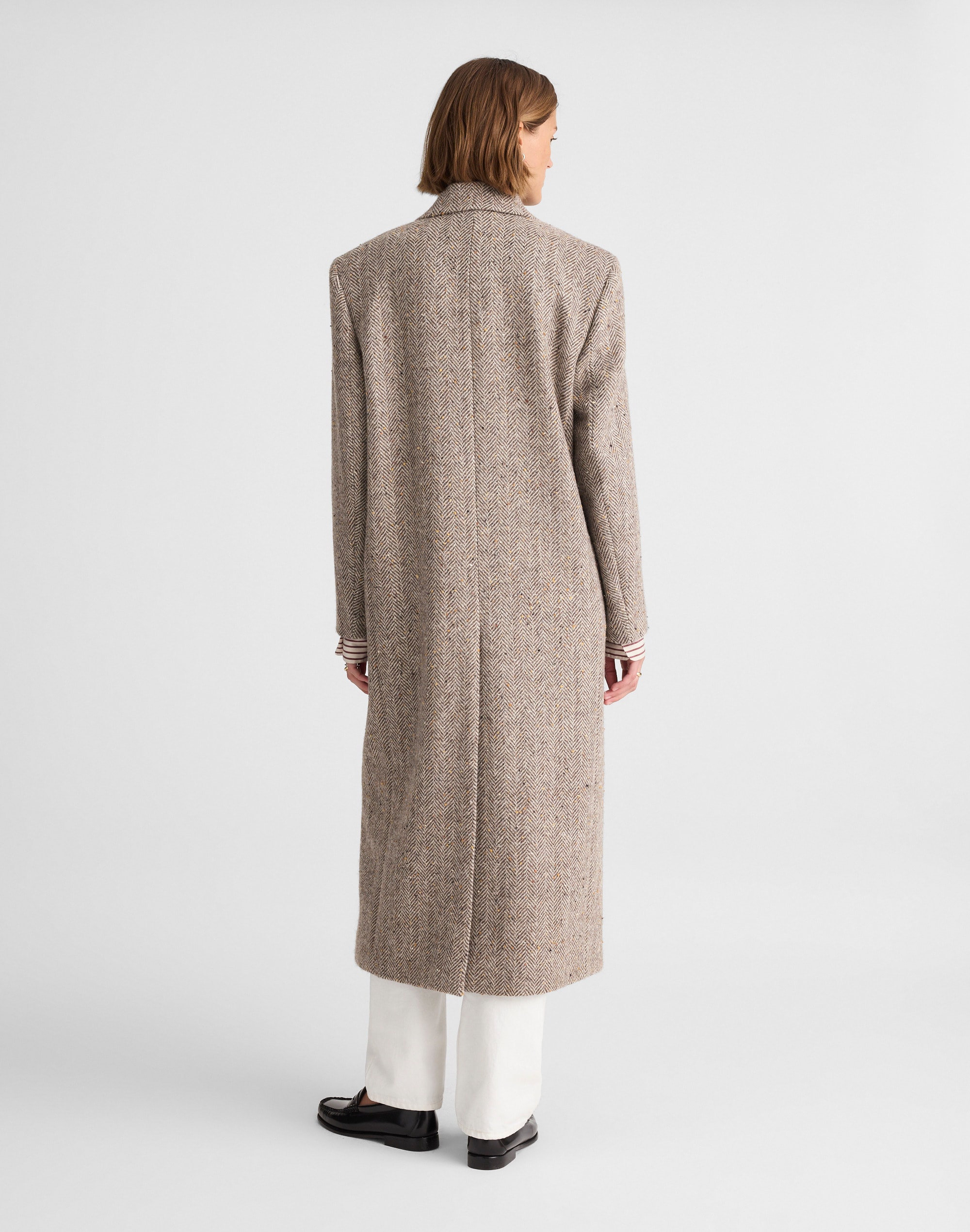 Alexa Chung for Madewell Herringbone Coat