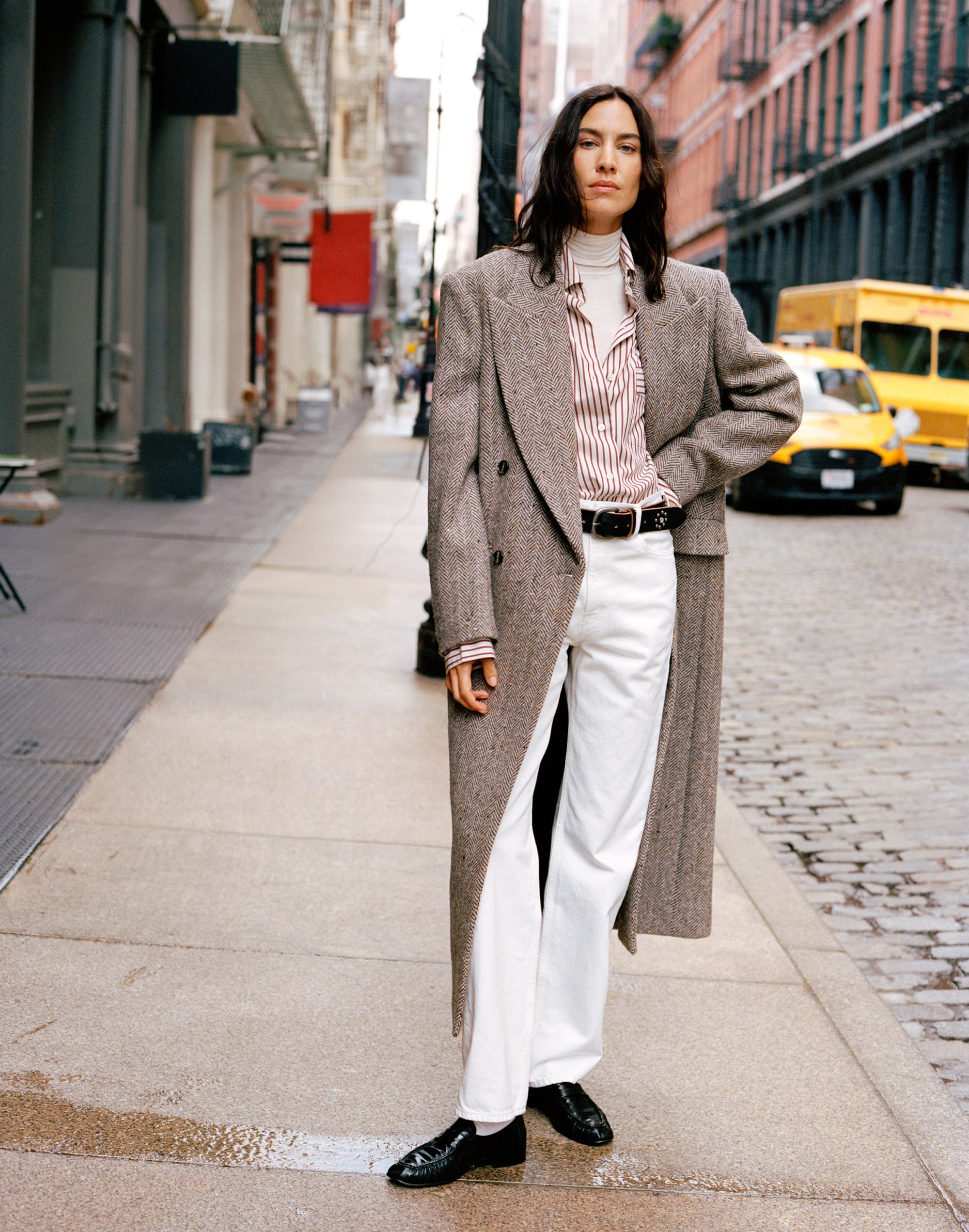 Alexa Chung for Madewell Herringbone Coat