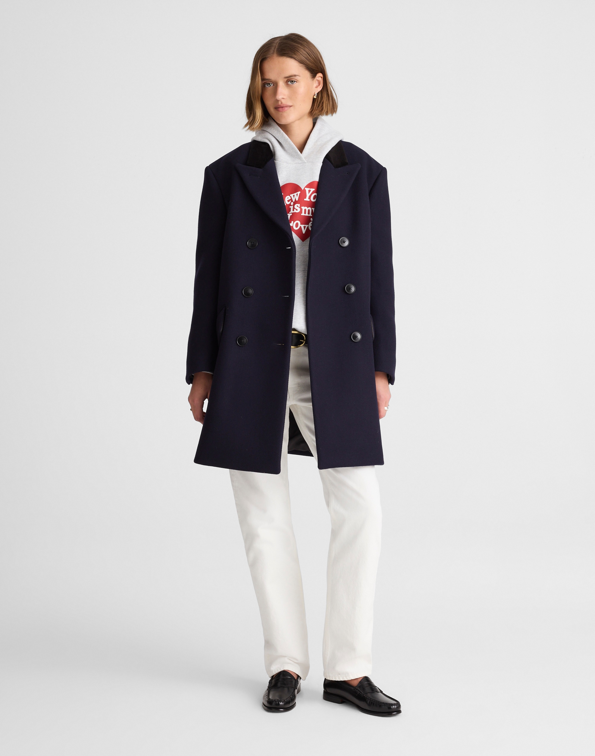Alexa Chung for Madewell Leni Peacoat
