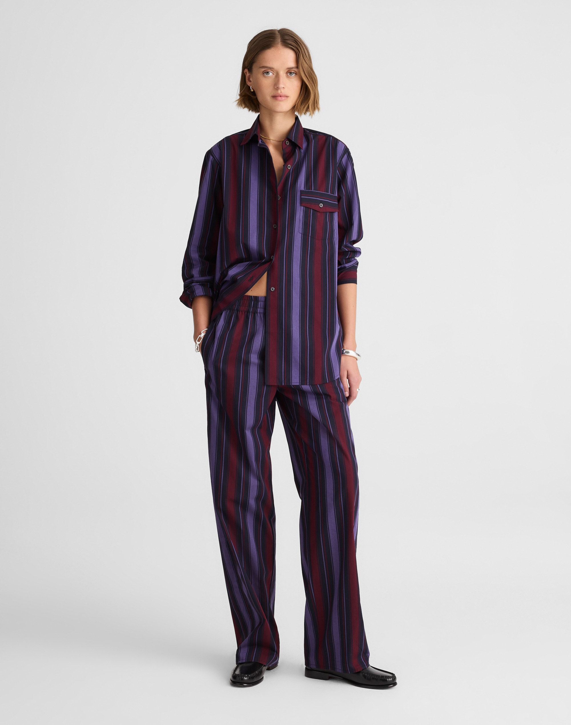 Alexa Chung for Madewell Lou Poplin Shirt