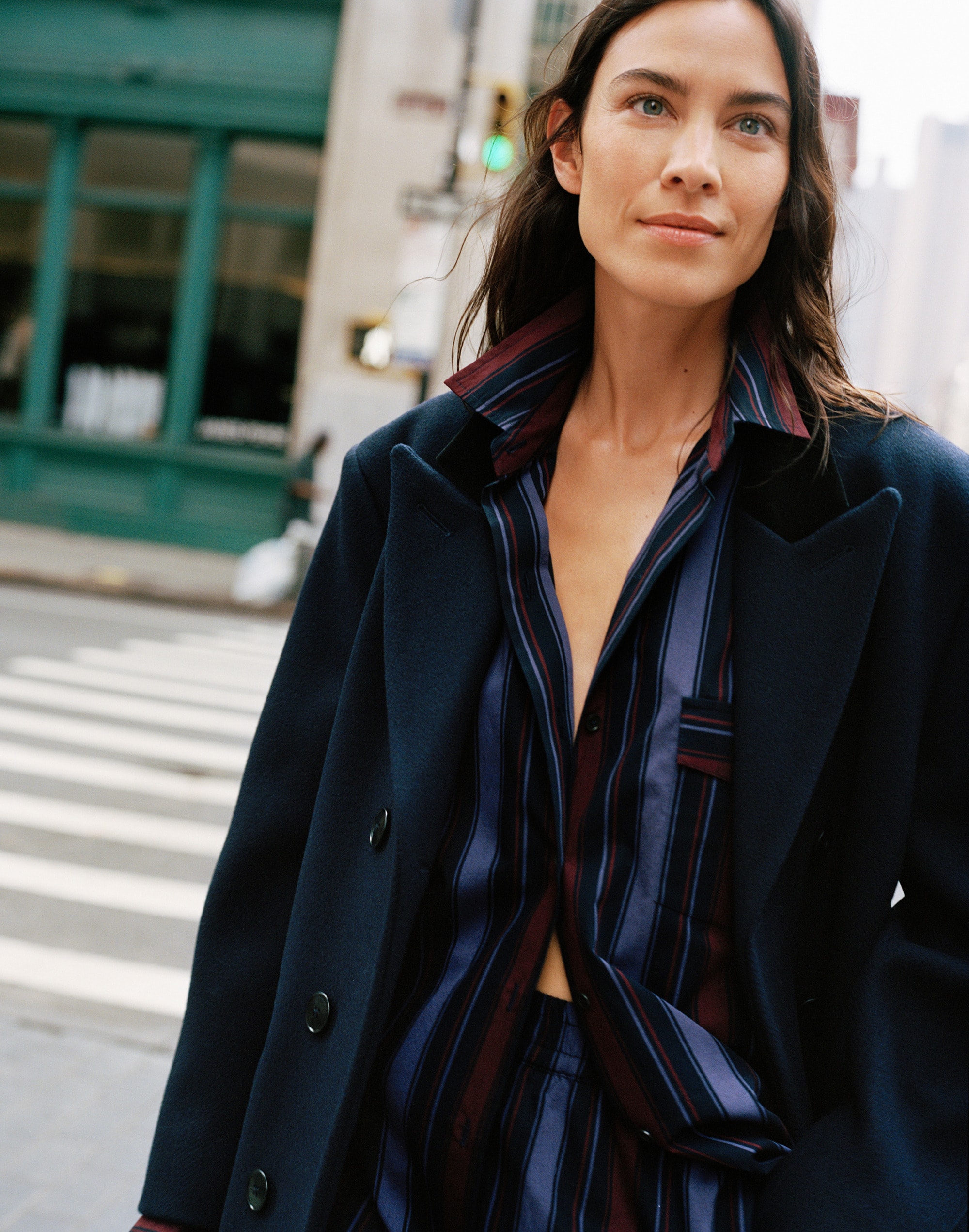 Alexa Chung for Madewell Lou Poplin Shirt