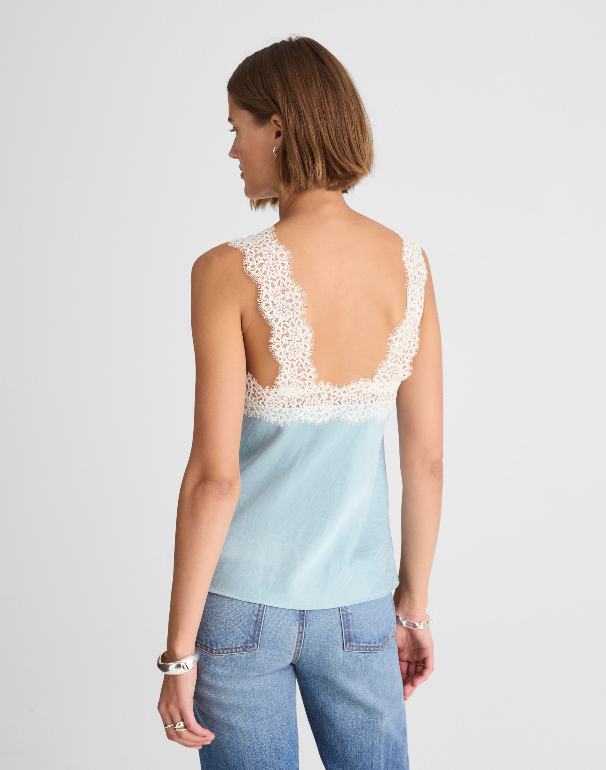 Alexa Chung for Madewell Charlotte Satin Camisole