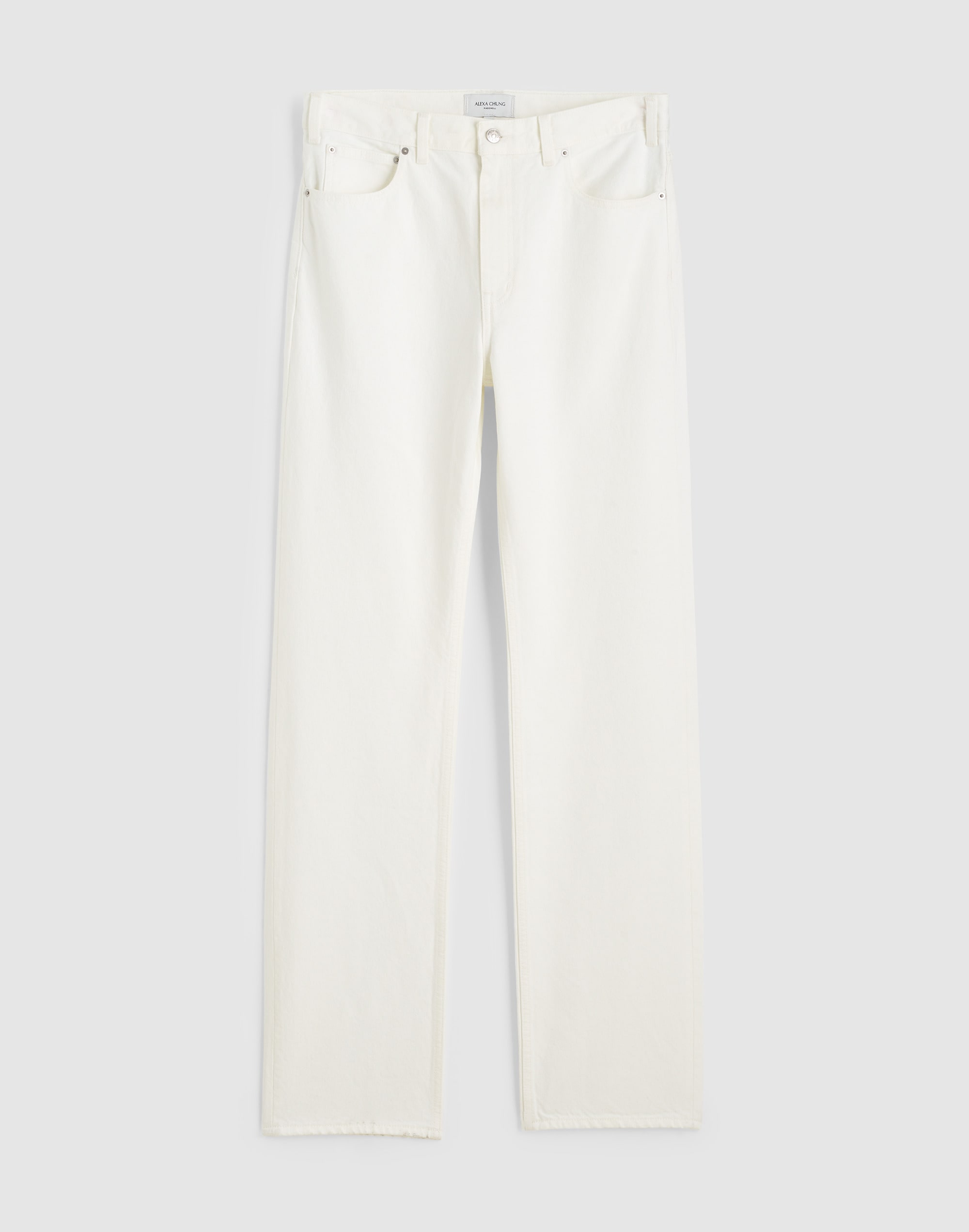 Alexa Chung for Madewell Slim Boyfriend Jean in Tile White