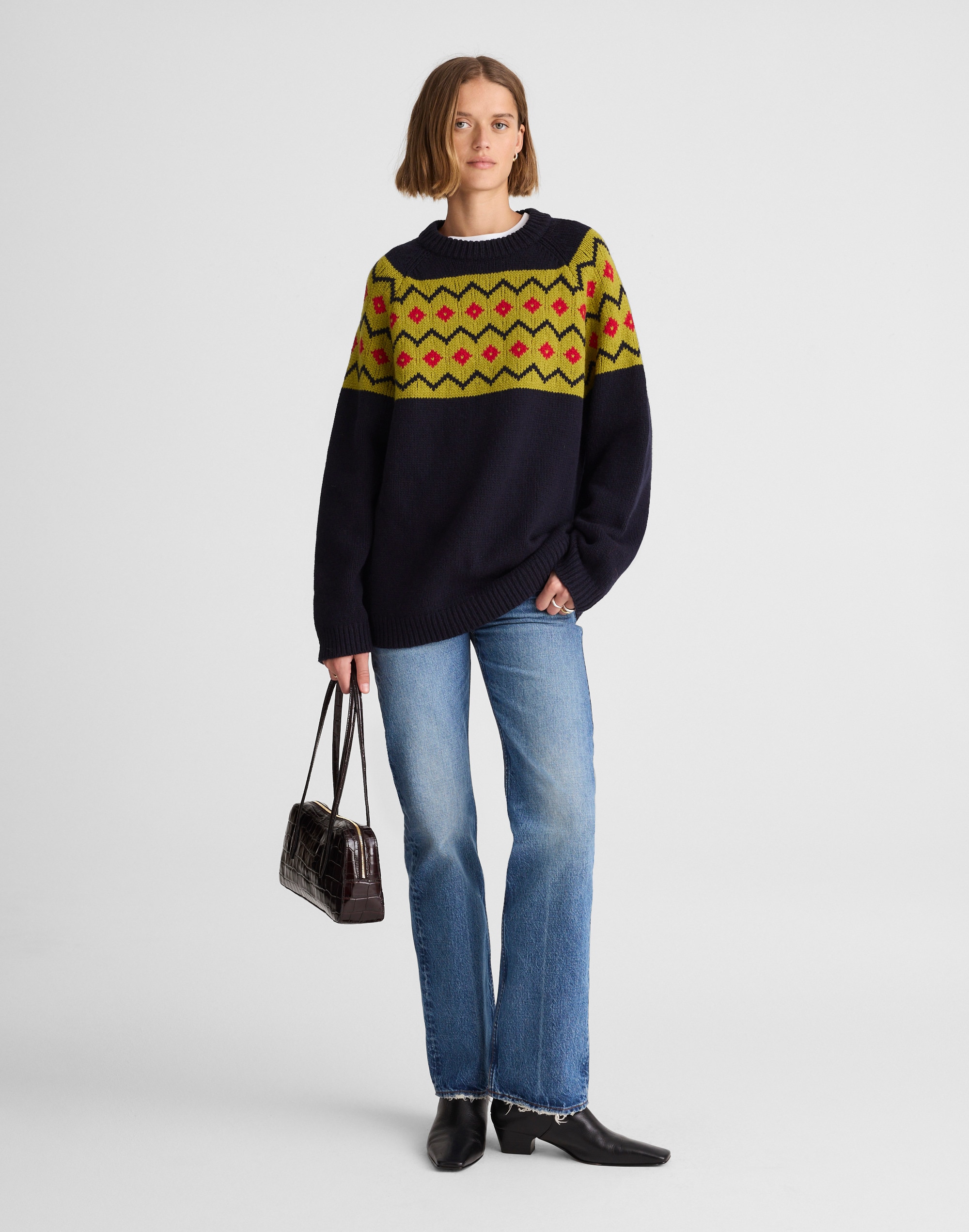 Alexa Chung for Madewell Fair Isle Knit