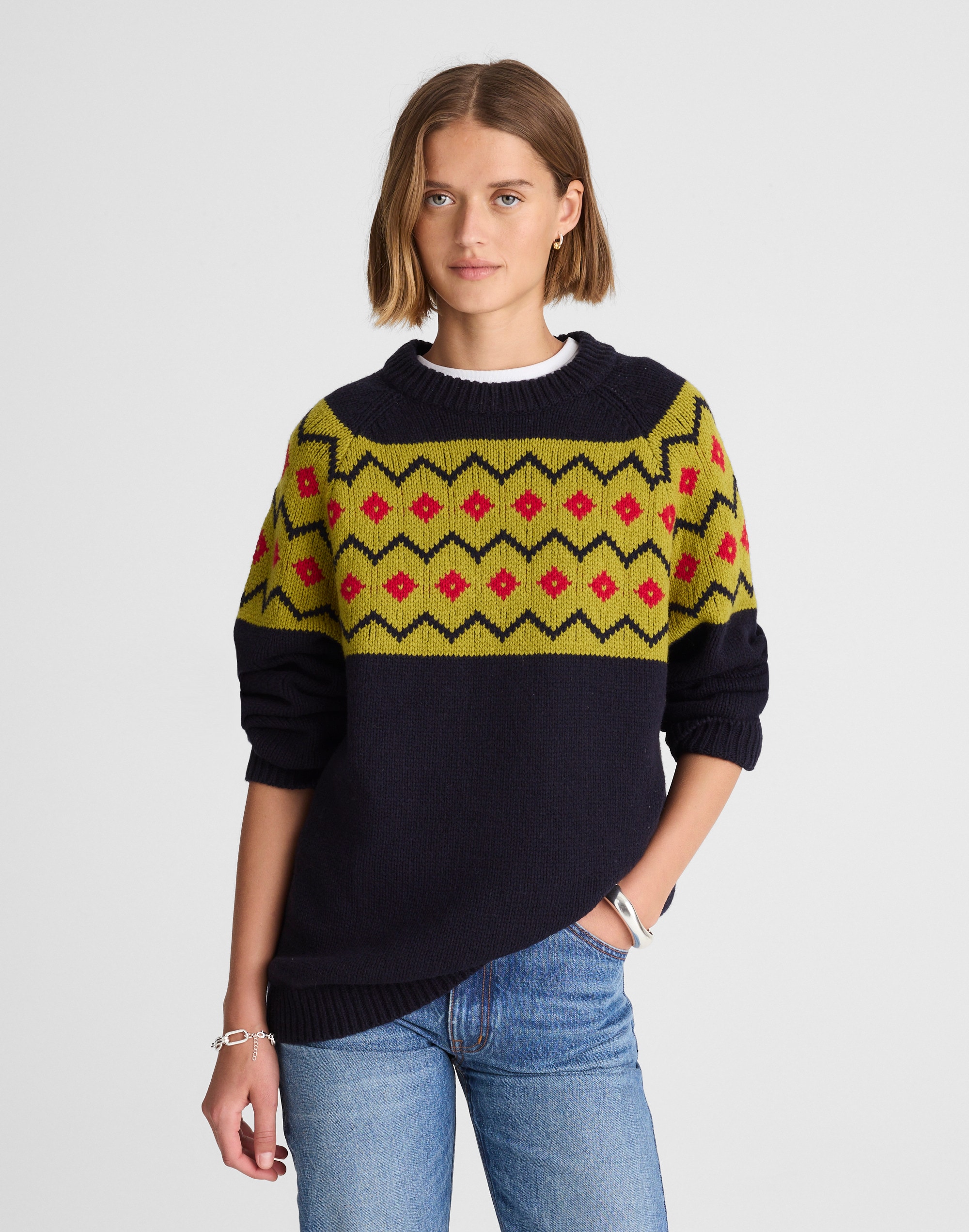 Alexa Chung for Madewell Fair Isle Knit