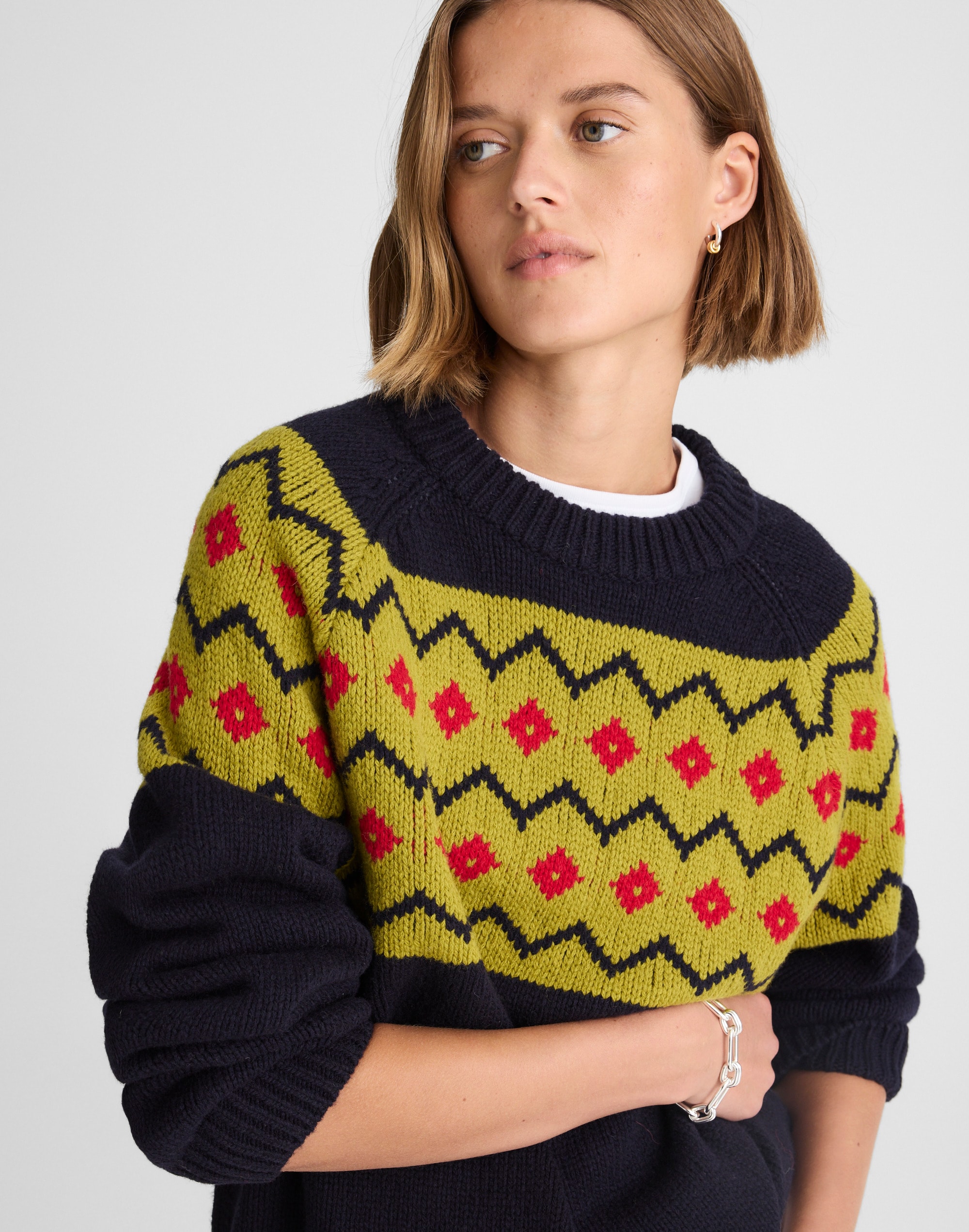 Alexa Chung for Madewell Fair Isle Knit
