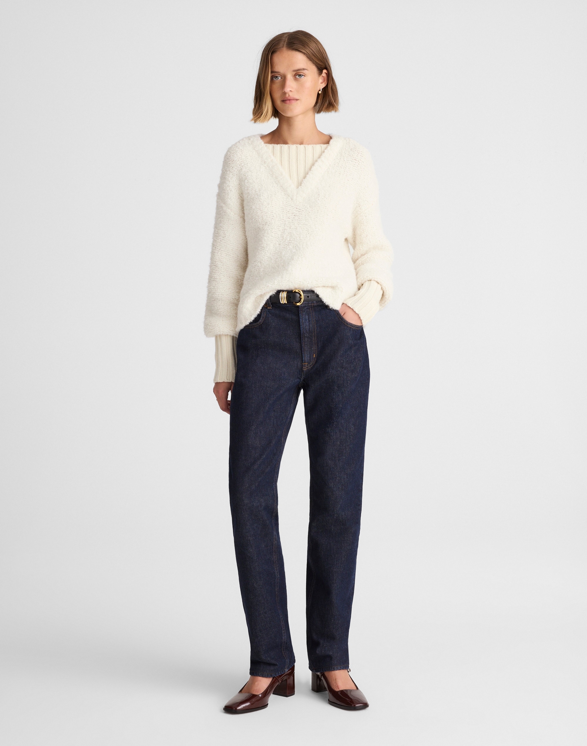 Alexa Chung for Madewell Bobbie Sweater