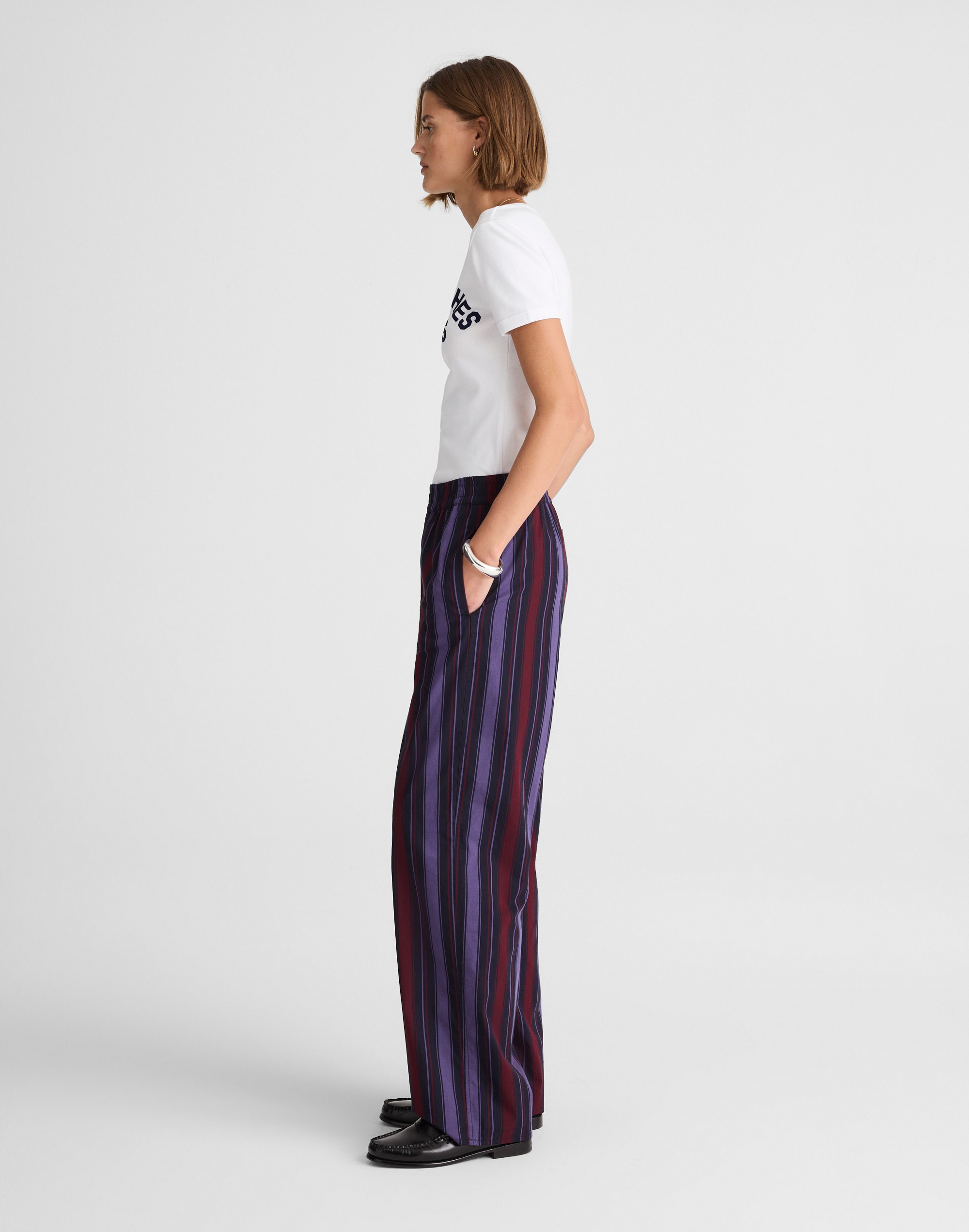 Alexa Chung for Madewell Ernie Poplin Pant