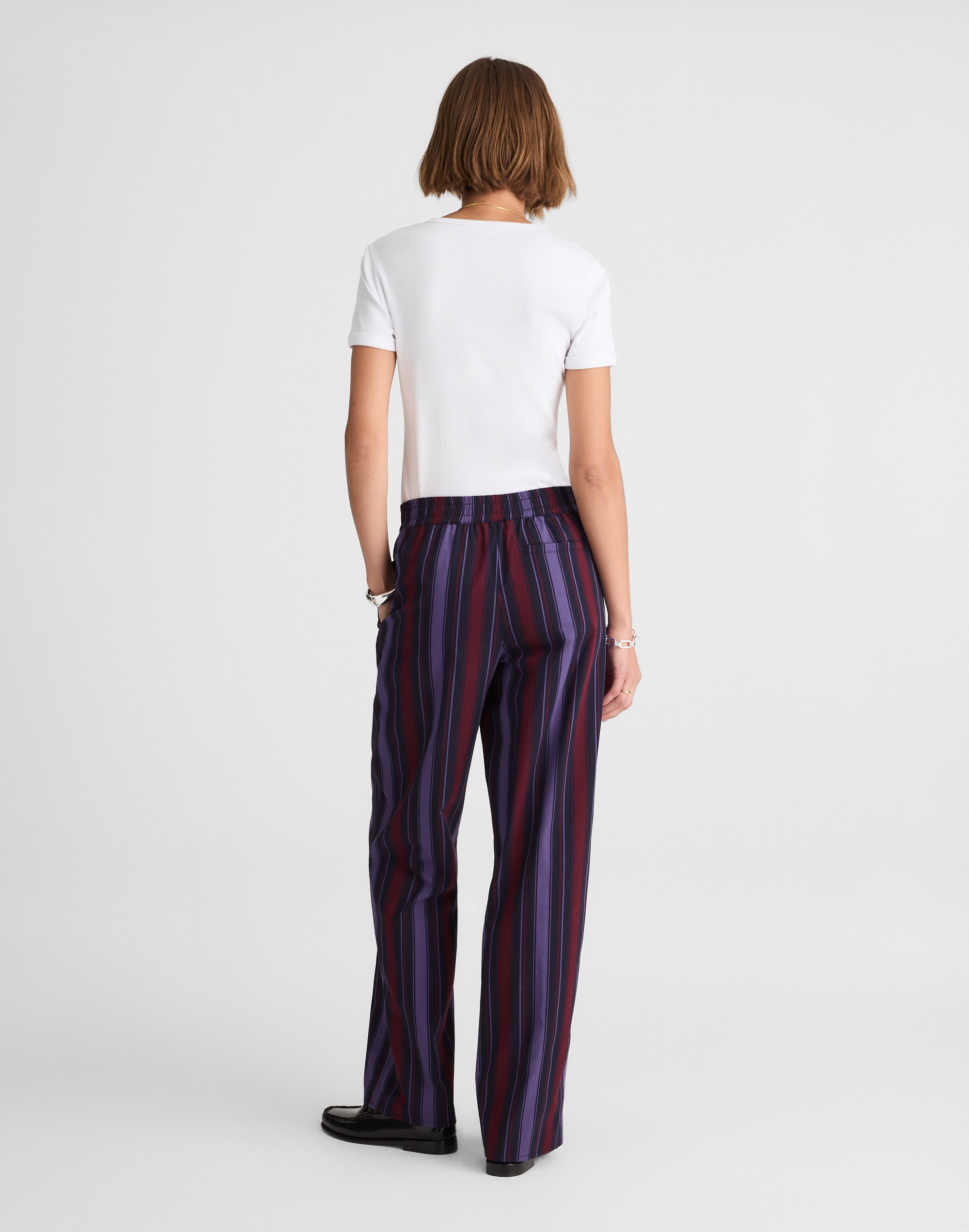 Alexa Chung for Madewell Ernie Poplin Pant