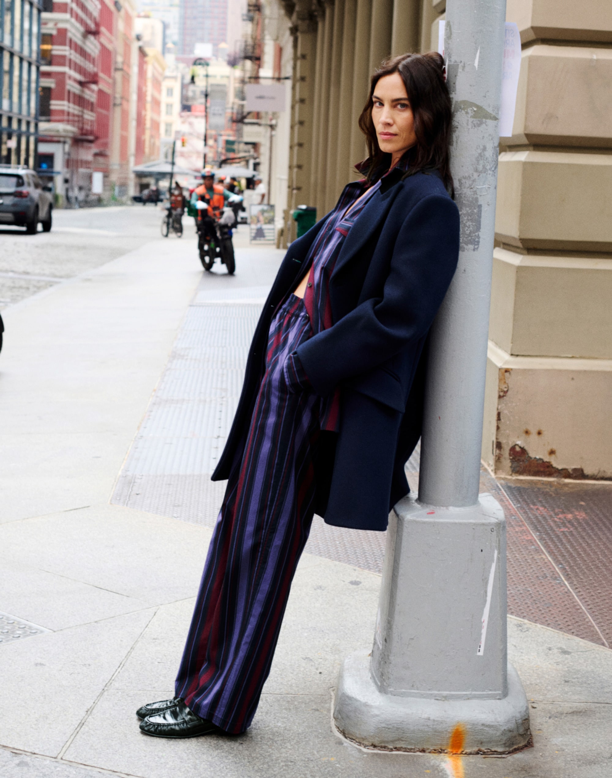 Alexa Chung for Madewell Ernie Poplin Pant