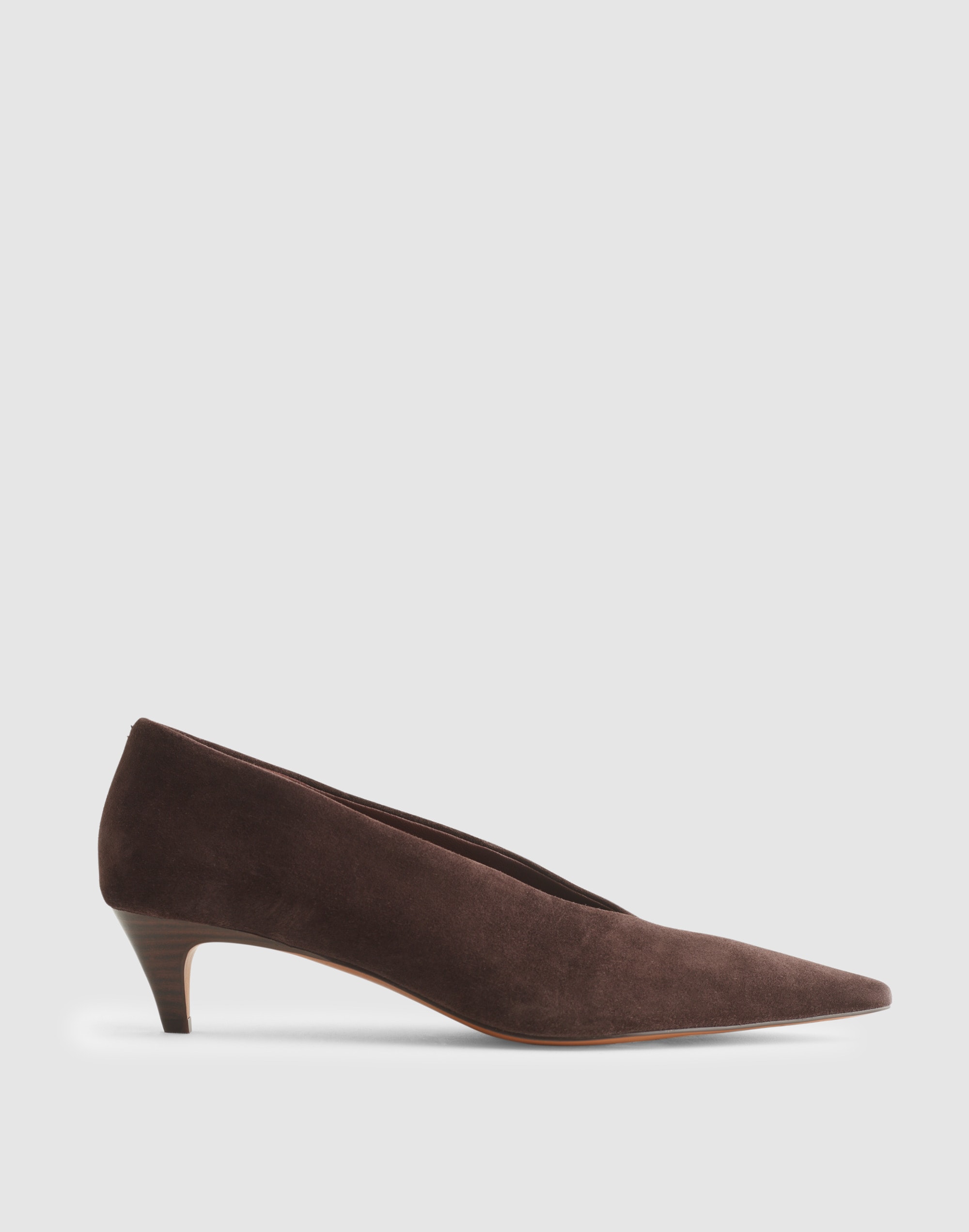 Madewell The Emilie Glove Pump In Brown