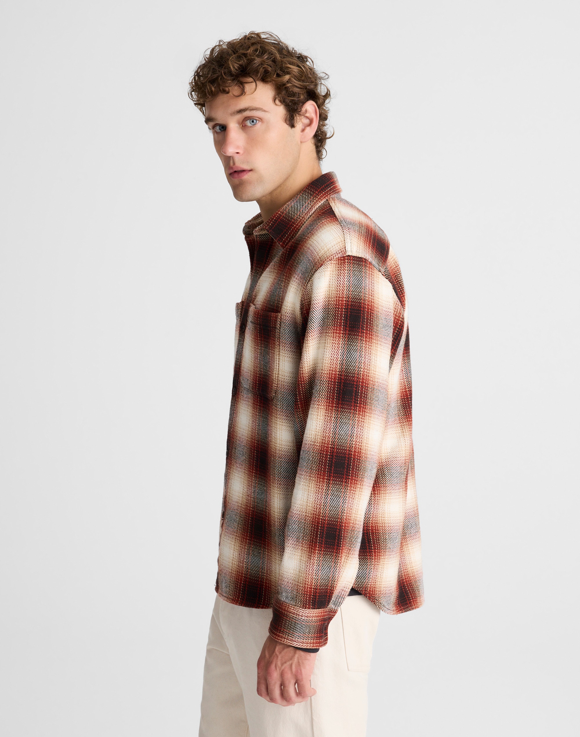 Button-Up Shirt Midweight Flannel