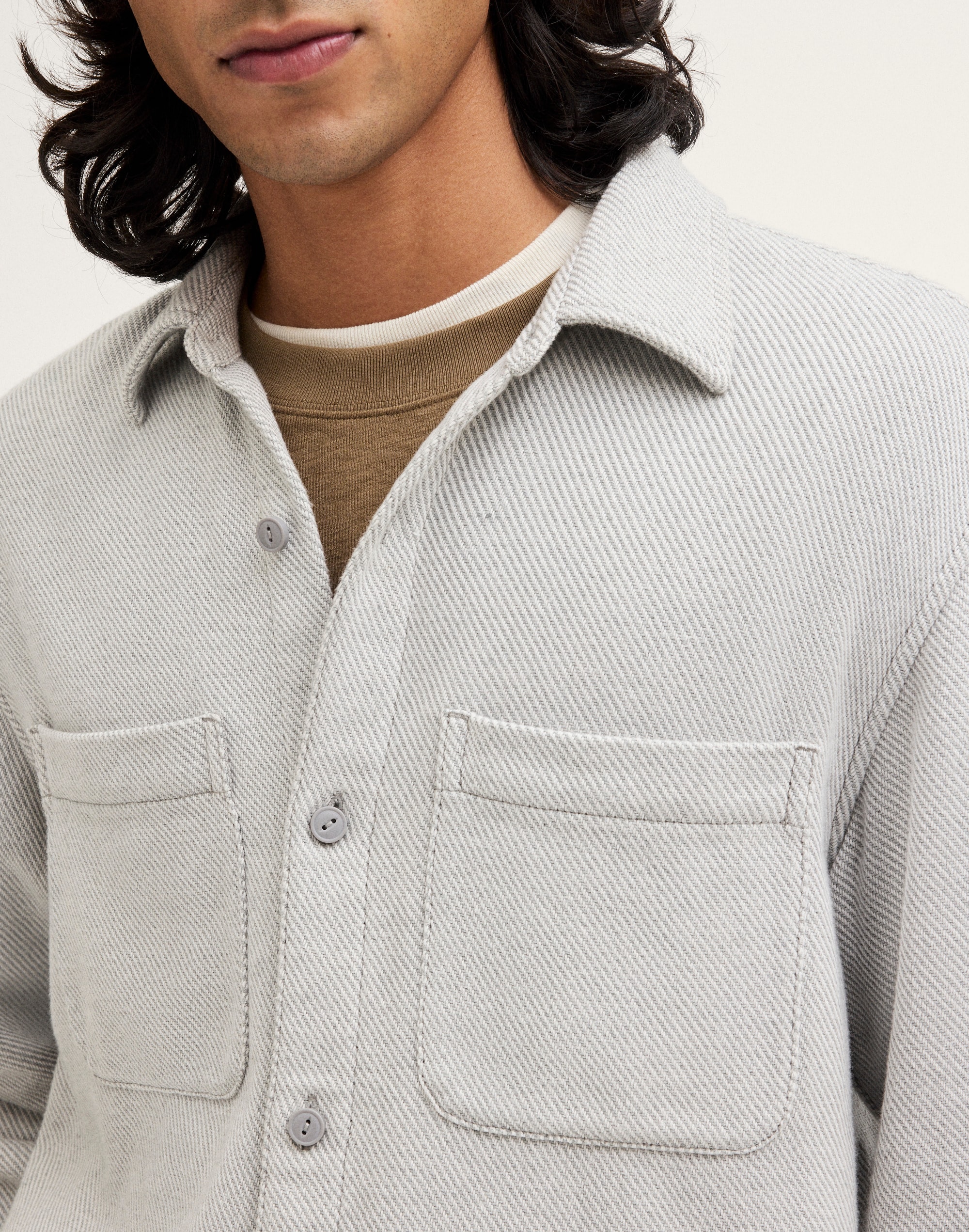 Button-Up Shirt in Midweight Flannel