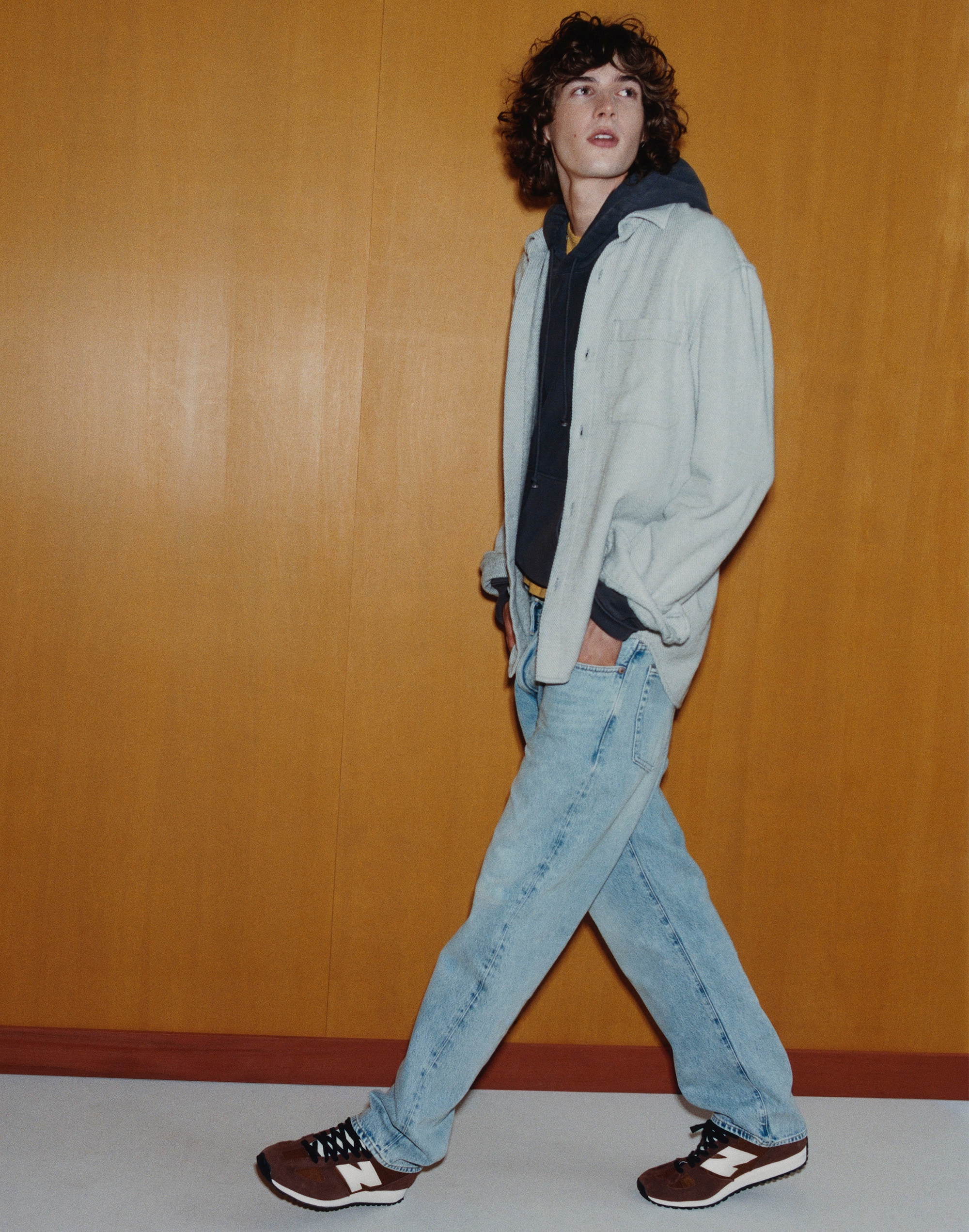 Button-Up Shirt in Midweight Flannel
