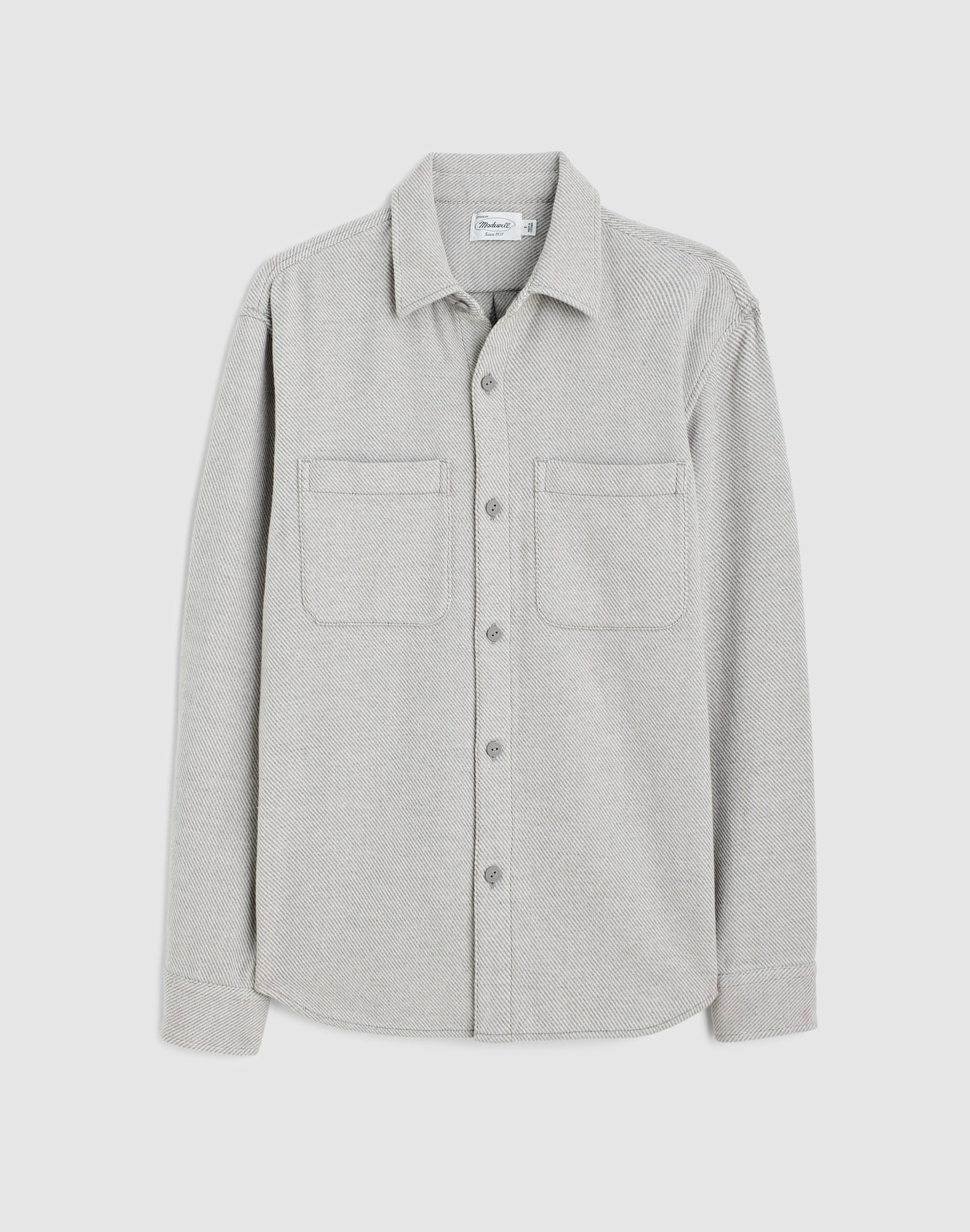 Button-Up Shirt in Midweight Flannel