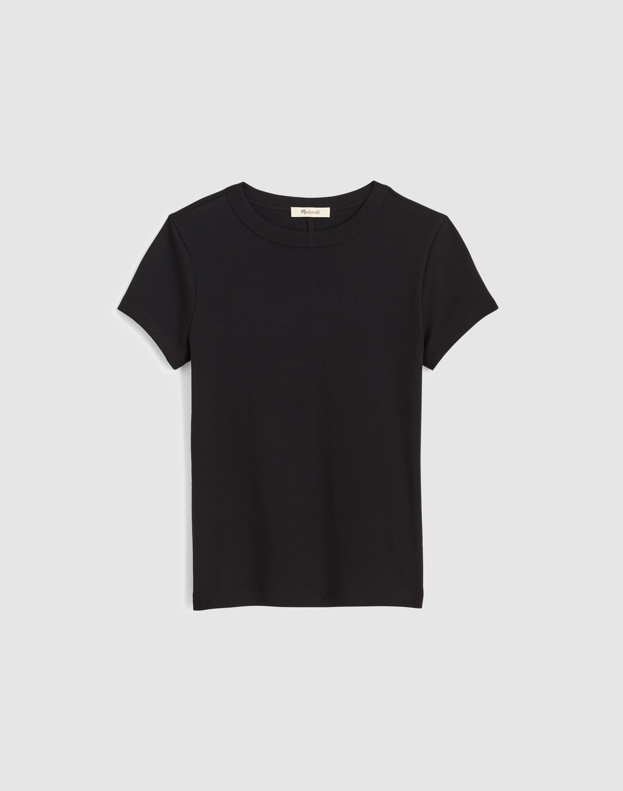 The '90s Crewneck Tee in Compact Cotton